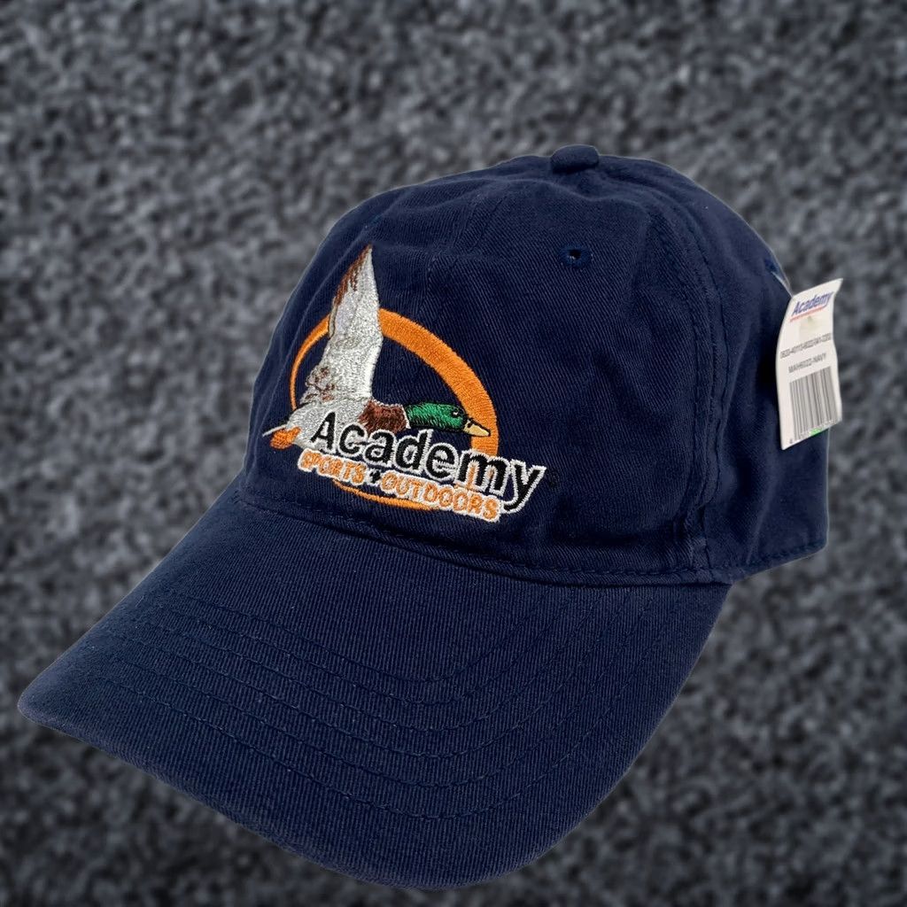 Vintage Academy Baseball Cap Blue One Size Adjustable Embroidered Cap Men OS New Size ONE SIZE - 1 Thumbnail