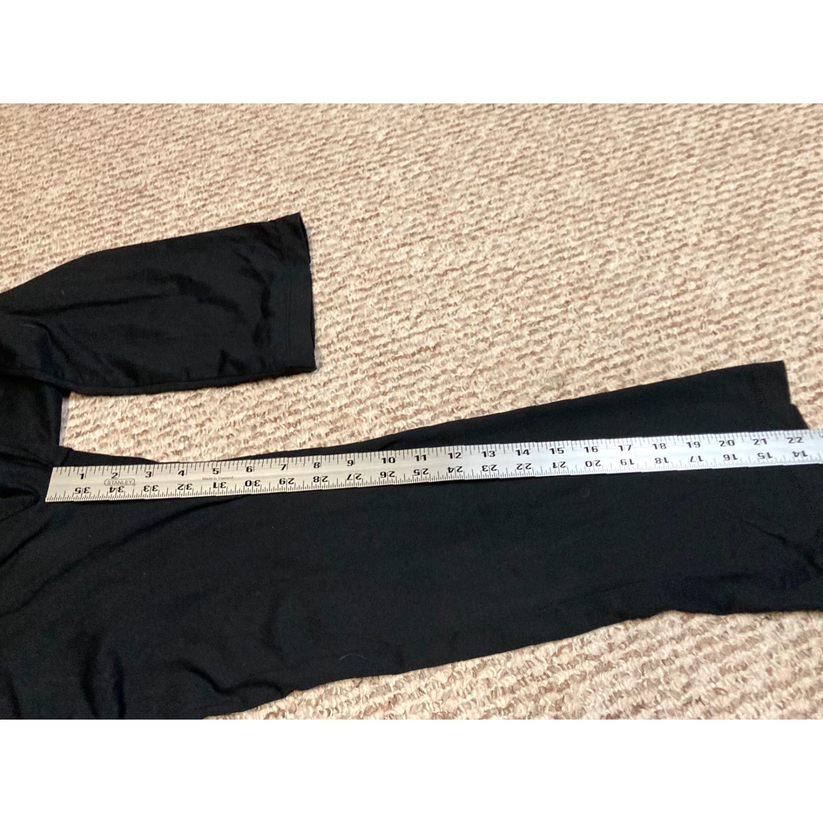 Patagonia Patagonia Leggings Women XS Black Retro Yoga Capri / Regular / XS / Women / Leggings / Yoga / Retro / Black / XS Size 26" / US 2 / IT 38 - 5 Thumbnail