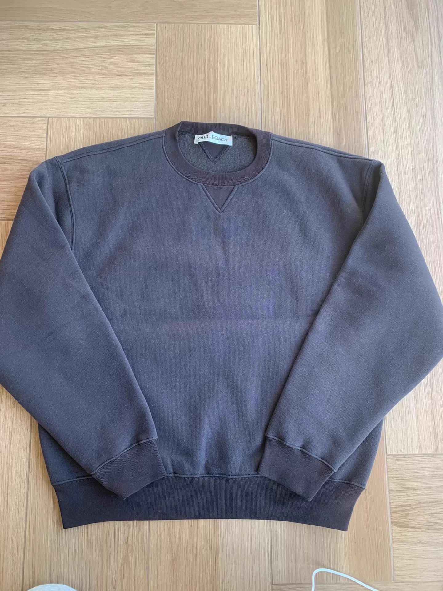 Our Legacy OUR LEGACY Men PERFECT Ribbed Crew Sweatshirt 25FW 50 new Size US M / EU 48-50 / 2 - 1 Thumbnail