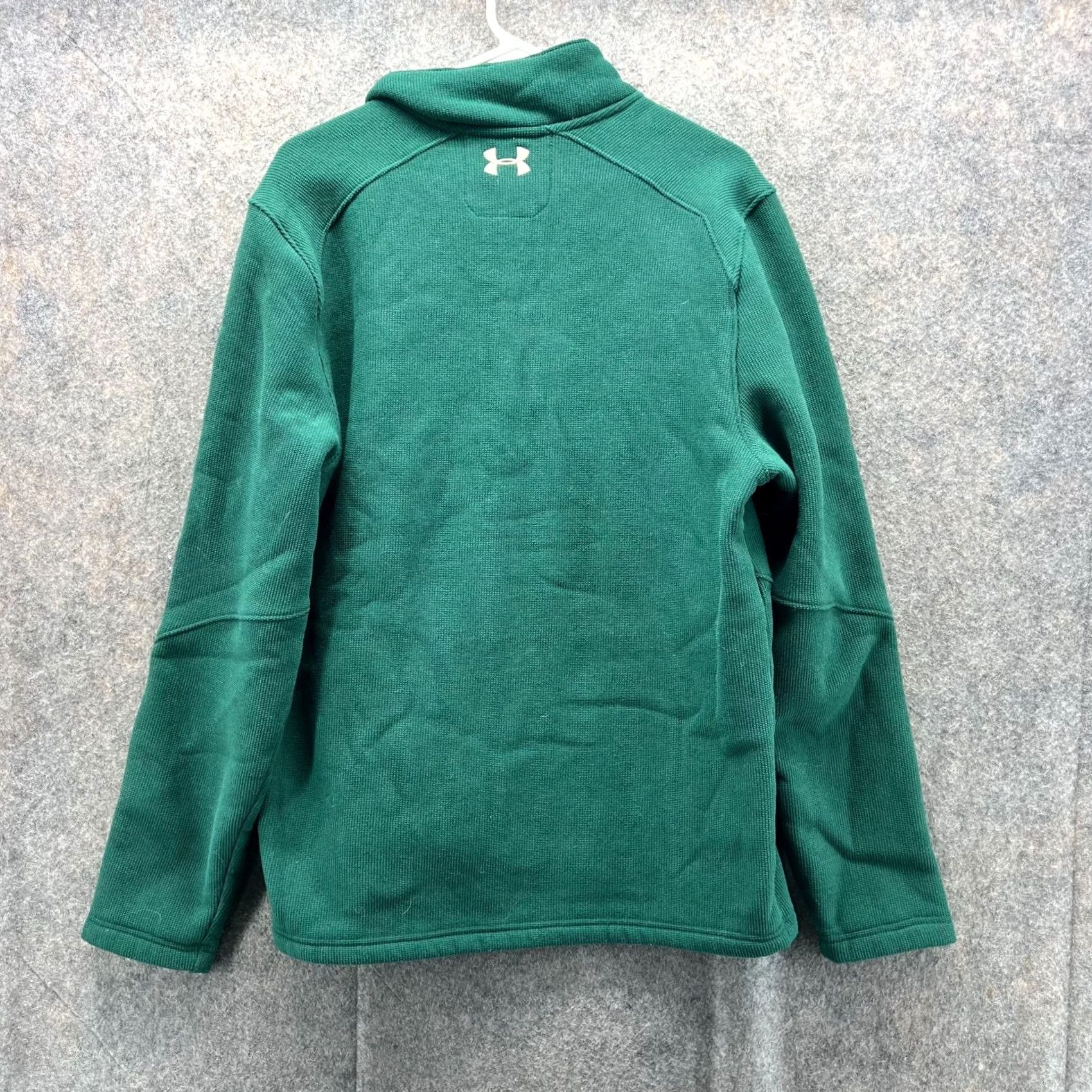 Under Armour Under Armour Sweater Men XL Green Fleece Lined High Neck Pullover Winter All Seasons Regular Size Type Regular Size US XL / EU 56 / 4 - 2 Thumbnail