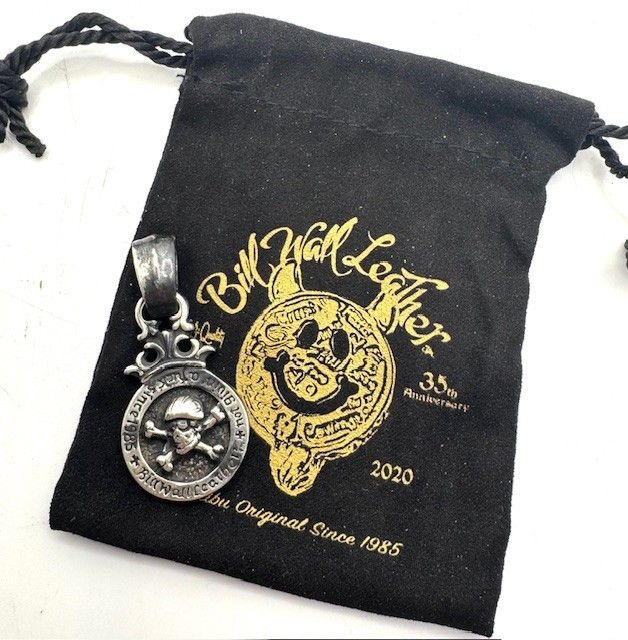 Bill Wall Leather Bill Wall BWL Skull Pendant Size ONE SIZE - 5 Thumbnail