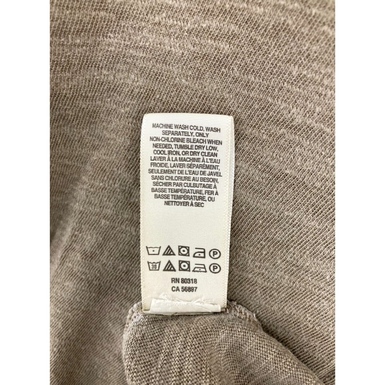 Lucky Brand Vintage Lucky Brand Mens T-Shirt Short Sleeve Crew Neck Cotton Brown Classic 90s Mens Size US L / EU 52-54 / 3 - 6 Thumbnail