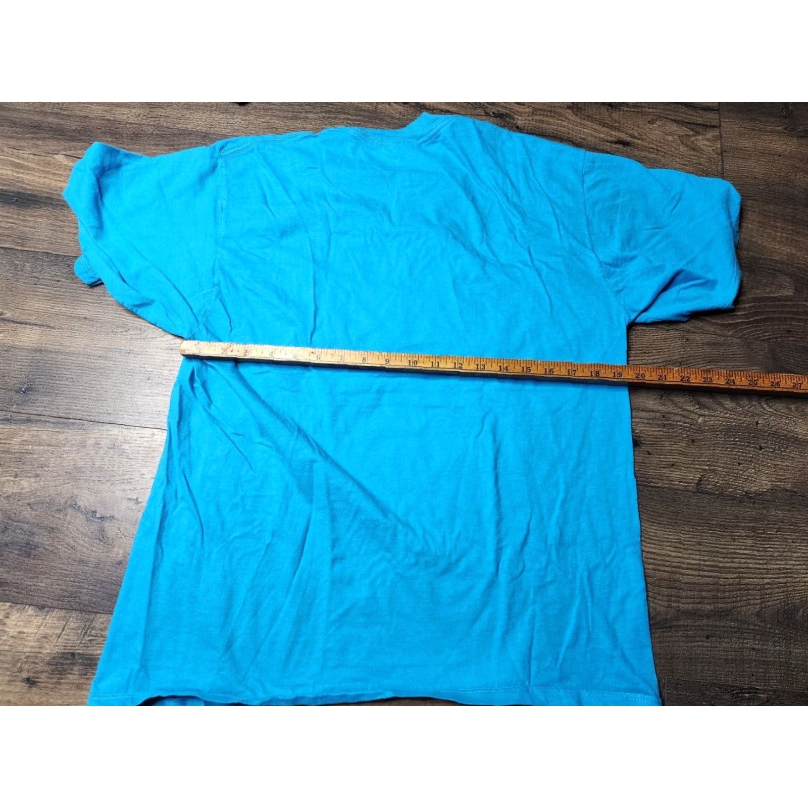 Jerzees VINTAGE Jerzees Travel T Shirt Embroidered Firenze Italia Souvenir Distressed Blue L Mens Graphic Tee 90s Size US L / EU 52-54 / 3 - 6 Thumbnail