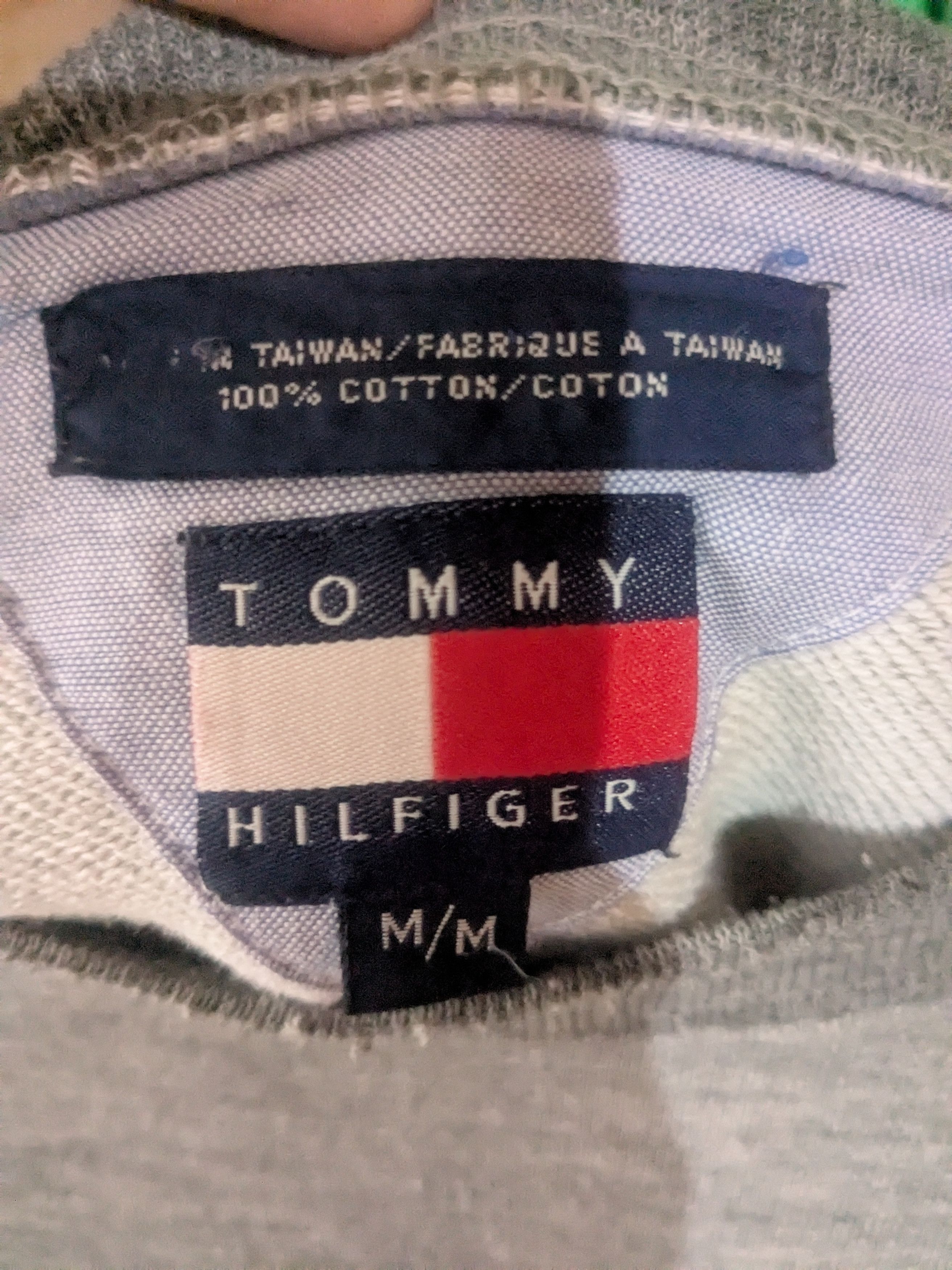 Tommy Hilfiger tommy Hilfiger vintage 90's sweater big logo rare Size US M / EU 48-50 / 2 - 4 Thumbnail