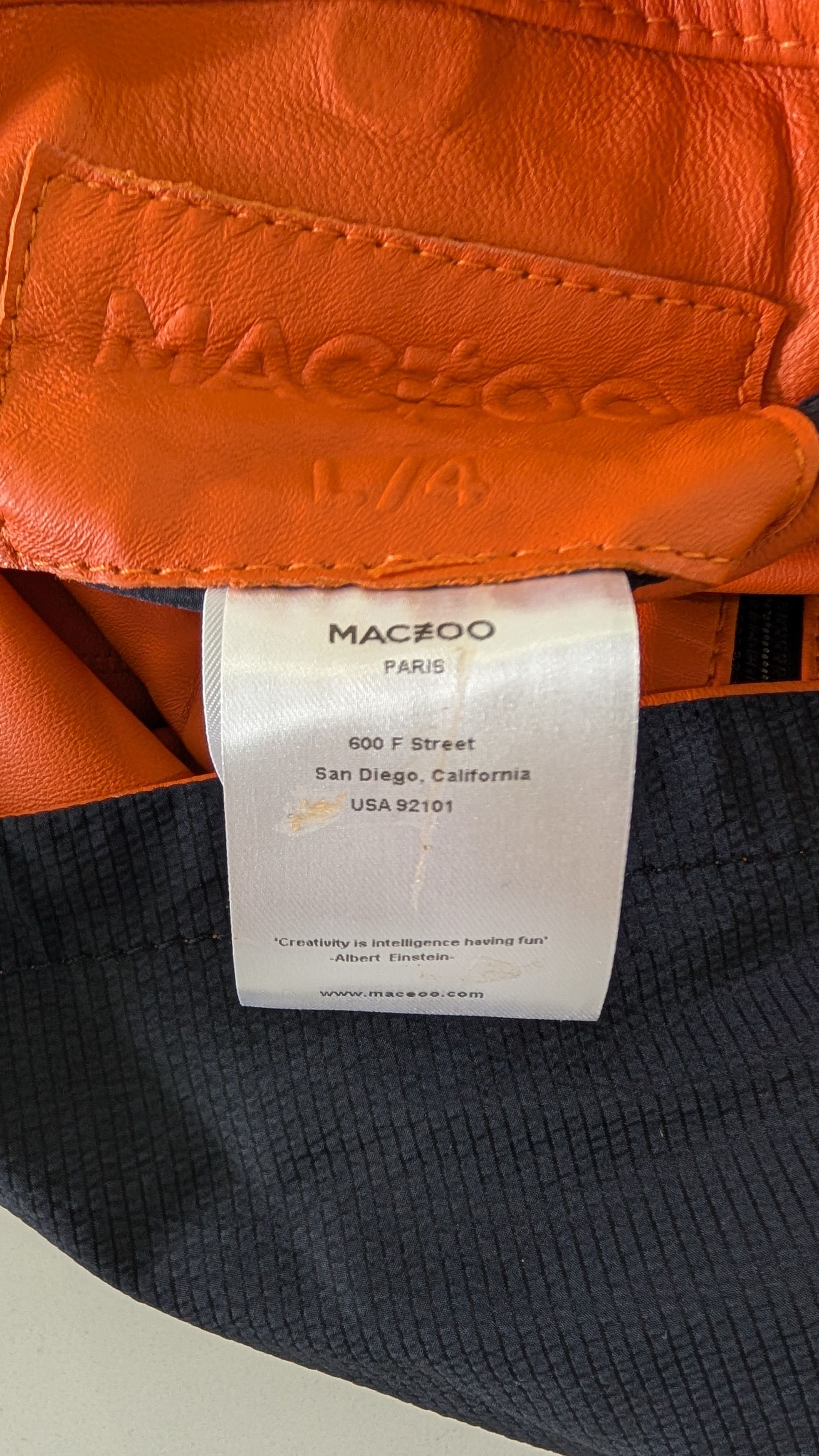 Maceoo MACEOO Luxury Reversible Genuine Leather Jacket Men’s Size L Size US L / EU 52-54 / 3 - 13 Thumbnail