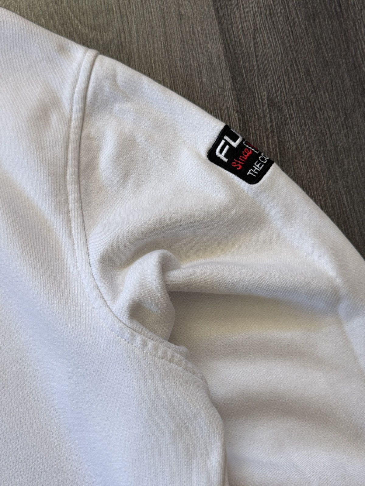 Fubu Vintage Fubu Oversized White Boxy Fit Hoodie Size US XL / EU 56 / 4 - 3 Thumbnail