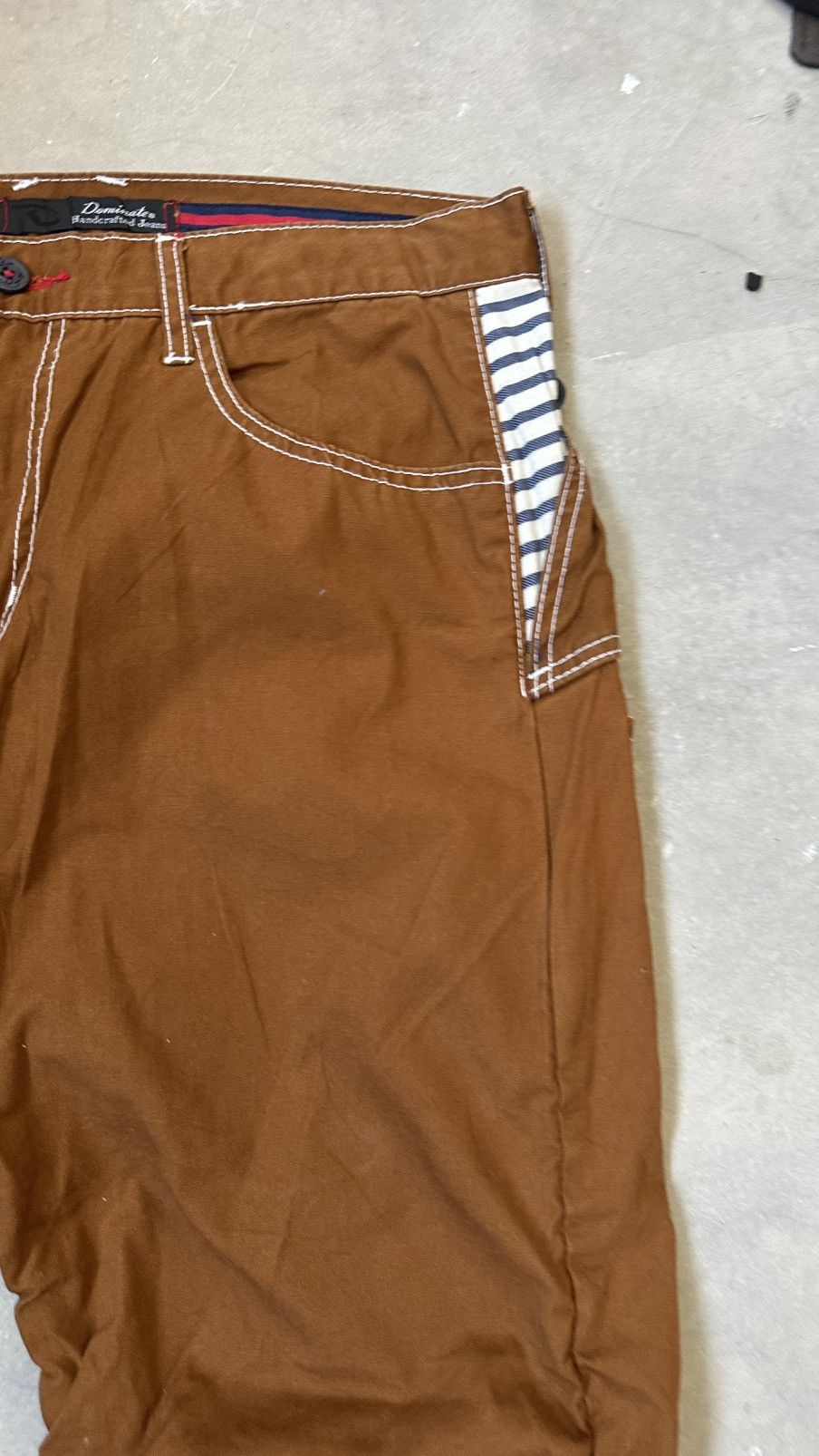Japanese Brand DOMINATE HANDCRAFTED HIDDEN POCKET PANT Size US 35 - 4 Thumbnail