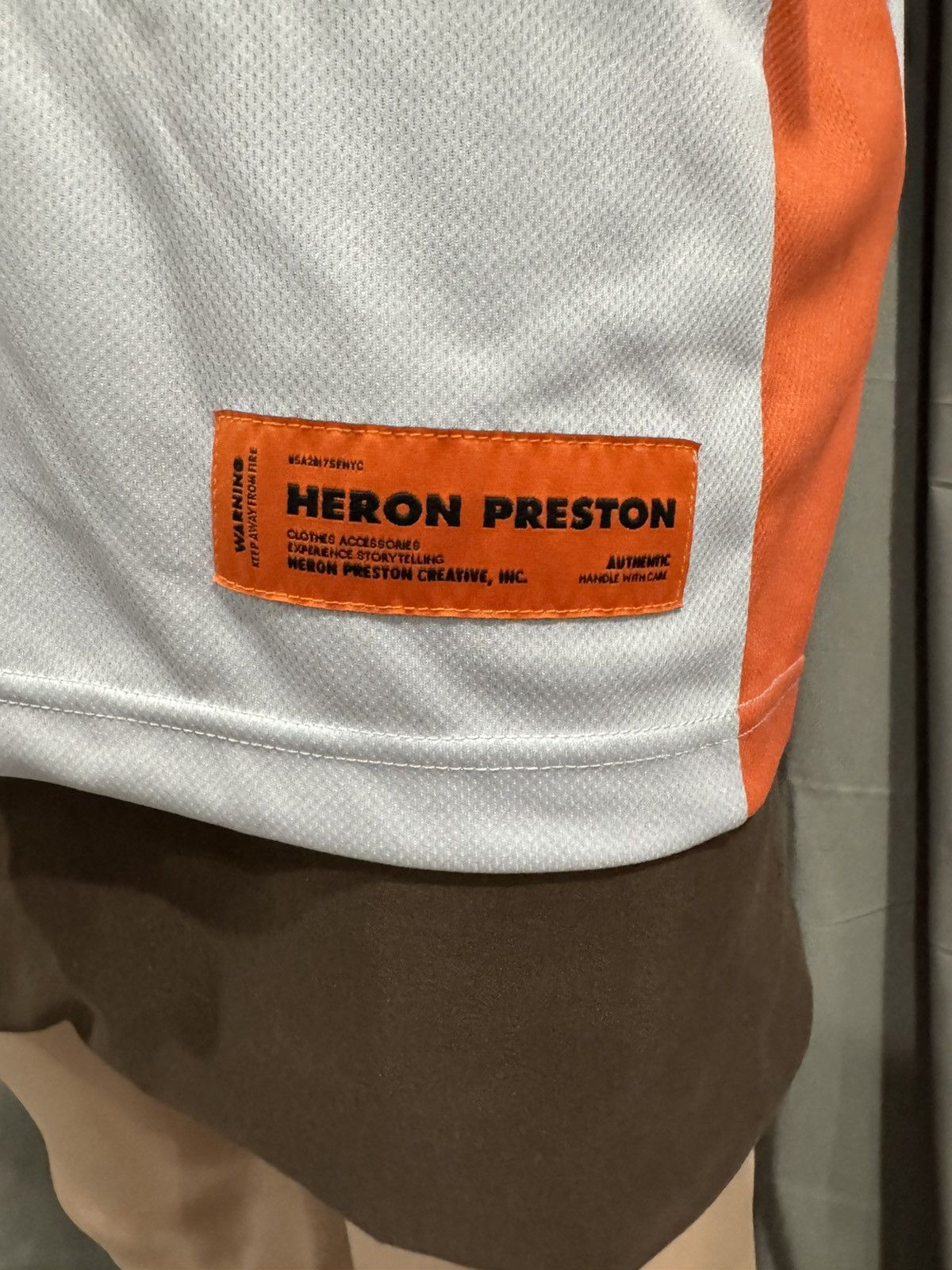 Heron Preston Heron Preston Over T-Shirt Raglan size Medium Size US M / EU 48-50 / 2 - 6 Thumbnail