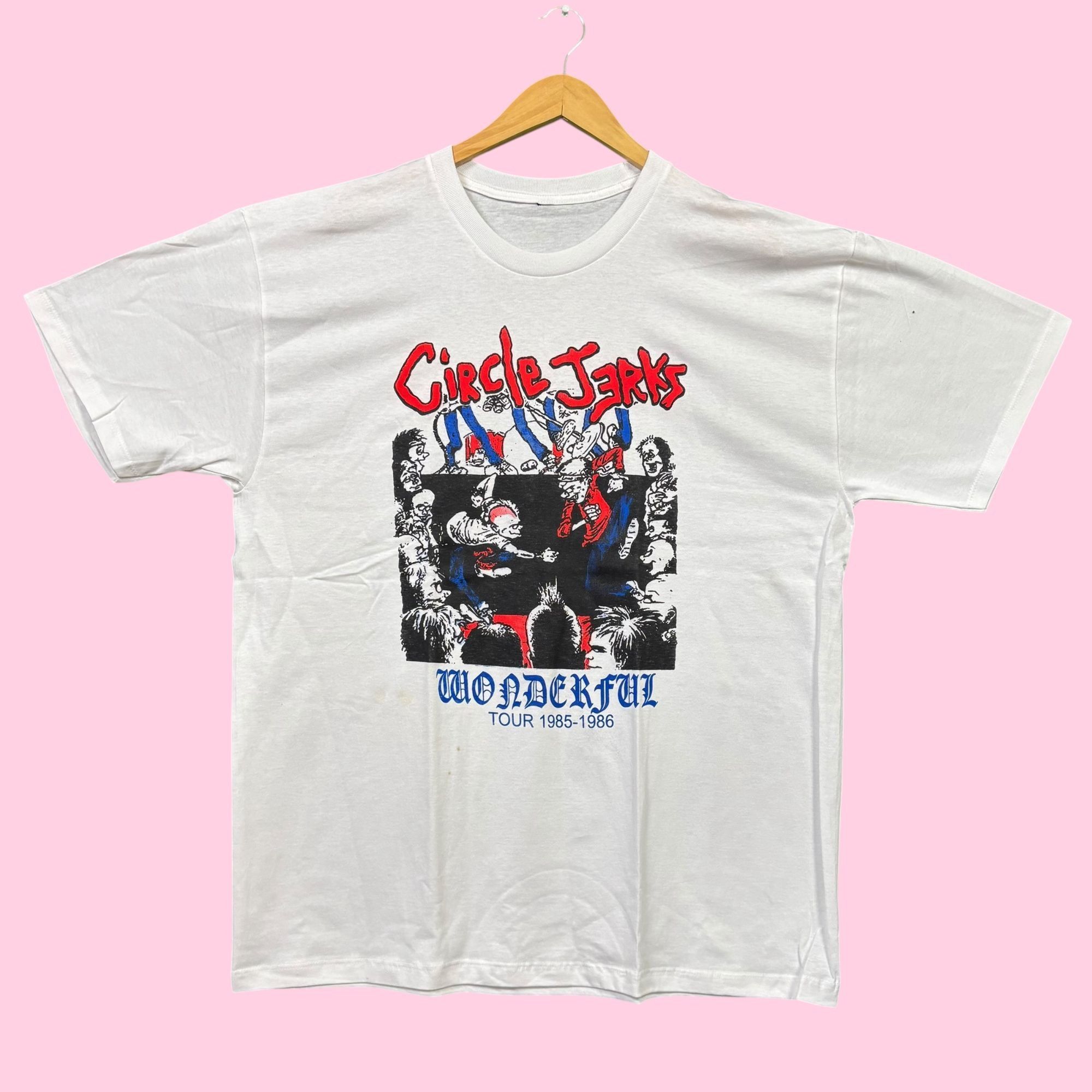 Band Tees Circle Jerks Wonderful Hardcore Punk Band Tee XL Size US XL / EU 56 / 4 - 1 Thumbnail