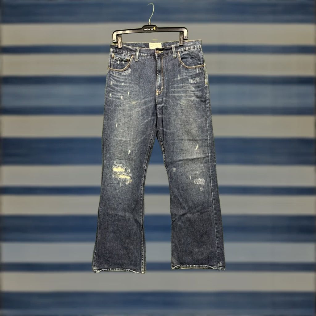 American Eagle Jeans Mens 32x34 Bootcut Dark Wash Denim 5-Pocket Regular Fit