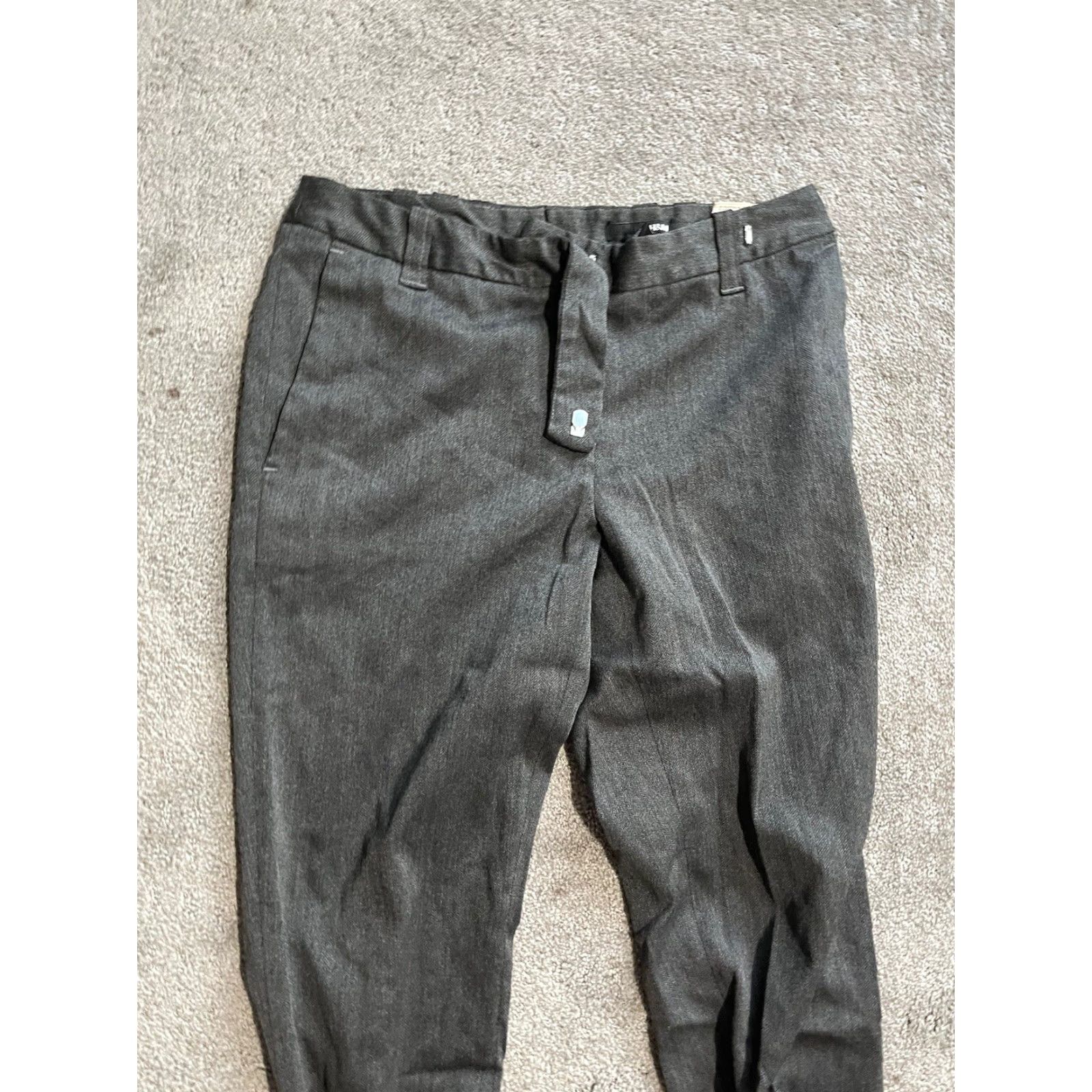 H&M VINTAGE H&M Dress Capri Pants Women 4 Gray Capris Cropped Pants Womens Size 27" / US 4 / IT 40 - 2 Thumbnail