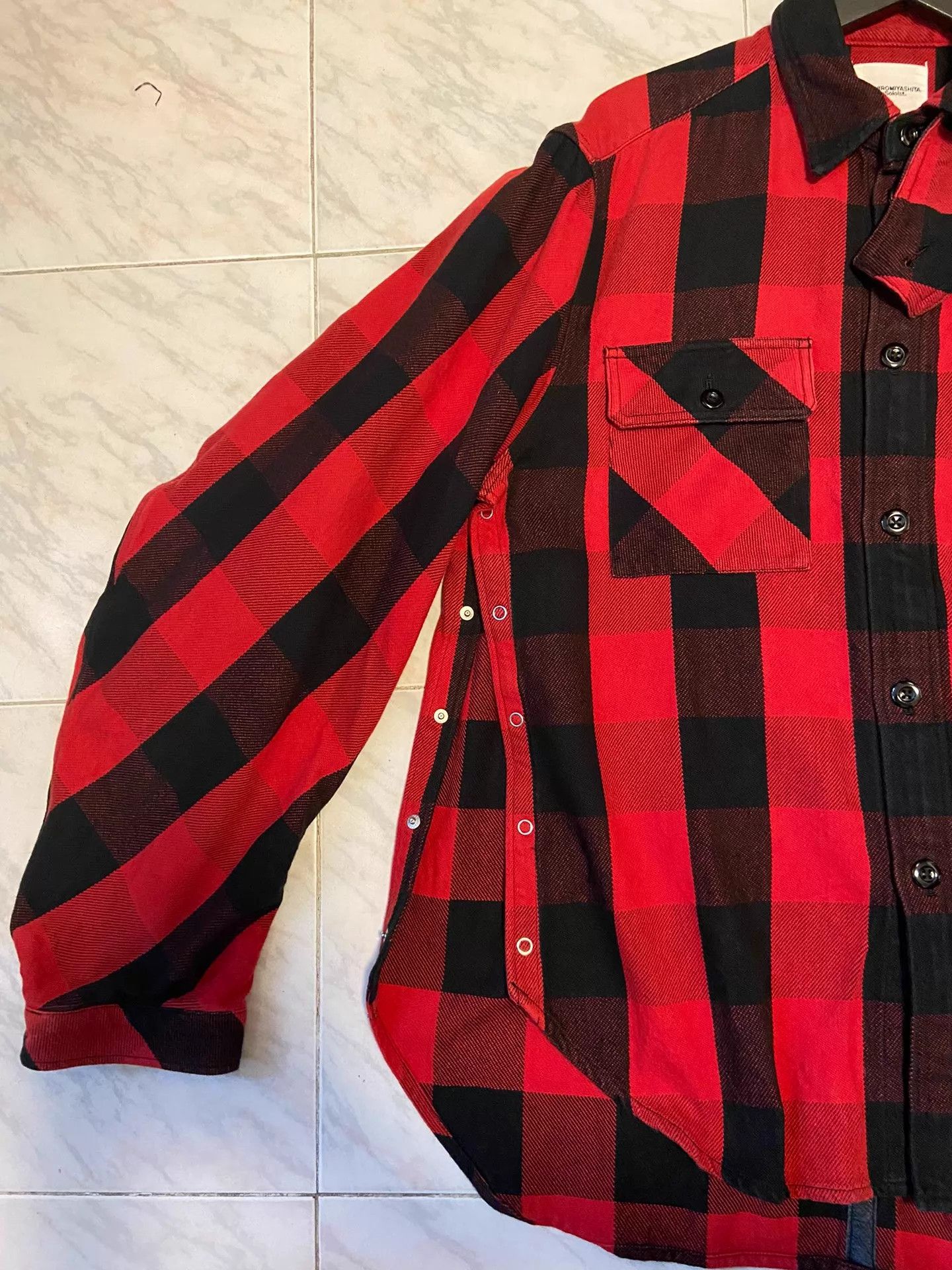 Takahiromiyashita The Soloist. The soloist Aw19 Plaid Oversize CPO Shirt 9/10 Size US S / EU 44-46 / 1 - 4 Thumbnail