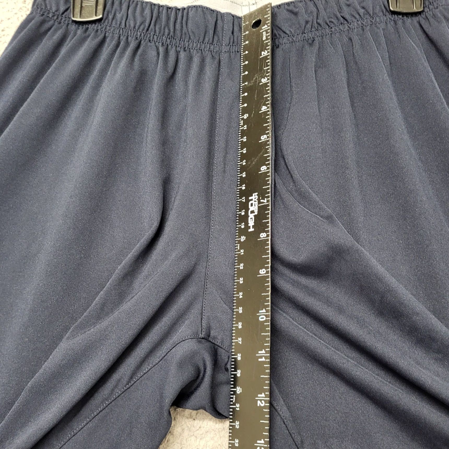 Reebok Reebok Shorts Men Size Medium Regular Navy Blue Play Dry Basketball Sports Activewear Shorts Size US 31 - 4 Thumbnail