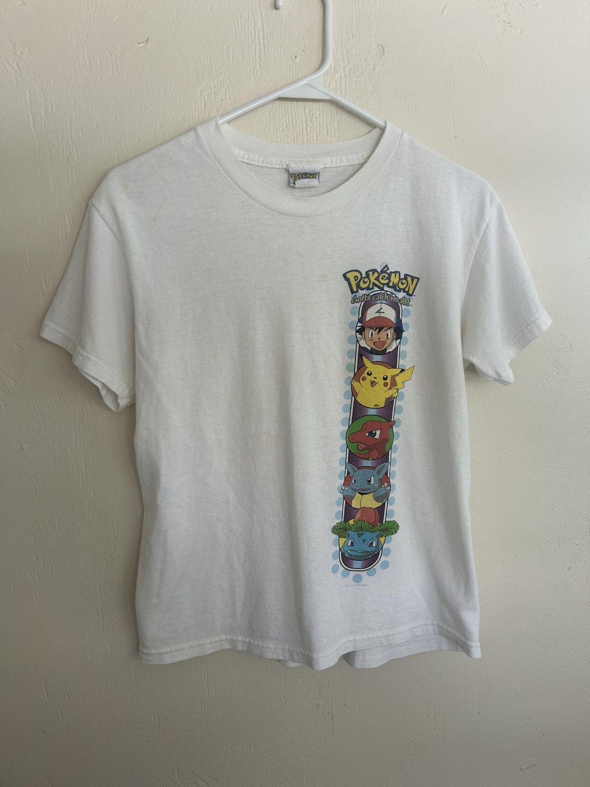 Pokemon 1999 Pokémon Starters Evolutions Graphic T-shirt Size US XXS / EU 40 - 2 Thumbnail