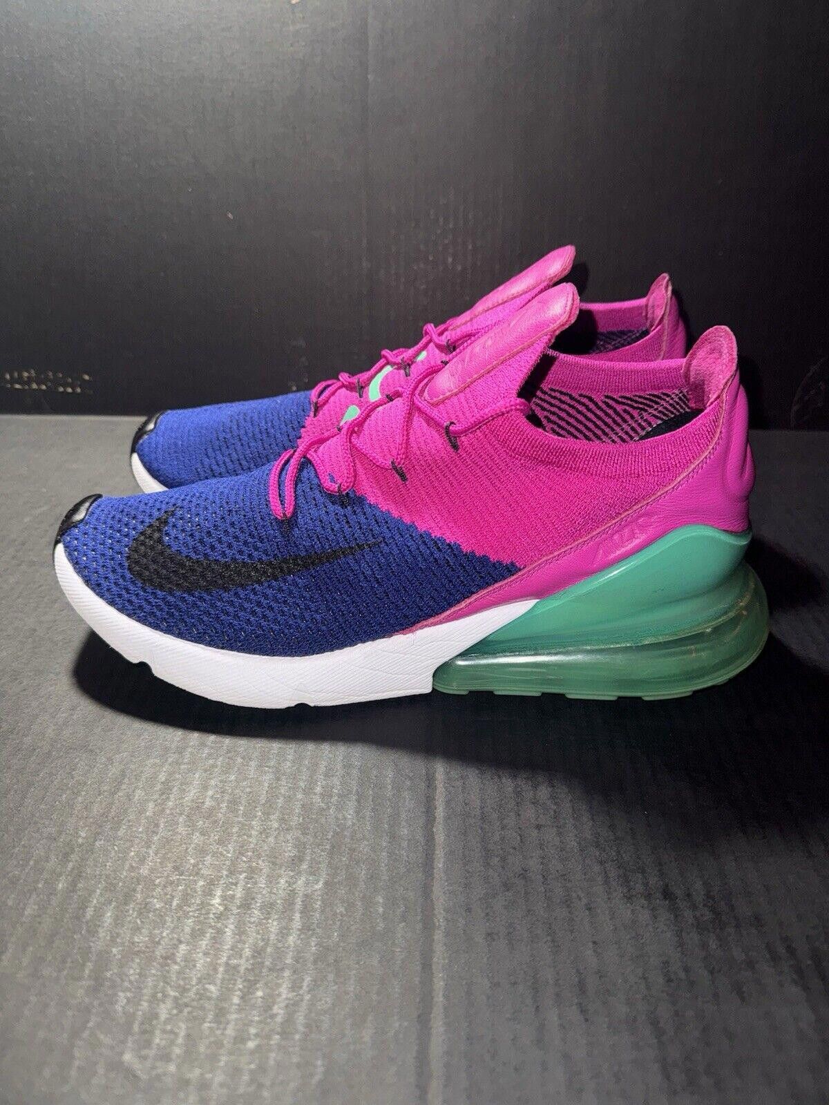 Nike Nike Men's Air Max 270 FlyKnit Fuchsia AO1023-401 Sz 11 Size US 11 / EU 44 - 5 Thumbnail