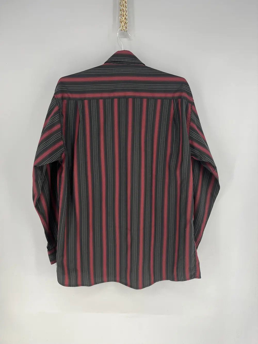 Armani Vintage Striped Shirt Armani Collezioni Size XL Rare Size US M / EU 48-50 / 2 - 9 Thumbnail