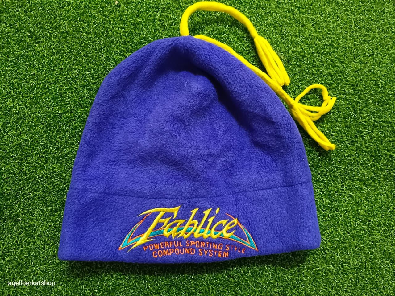 Japanese Brand FABLICE Japan Fleece Snowcap Beanie Size ONE SIZE - 2 Thumbnail