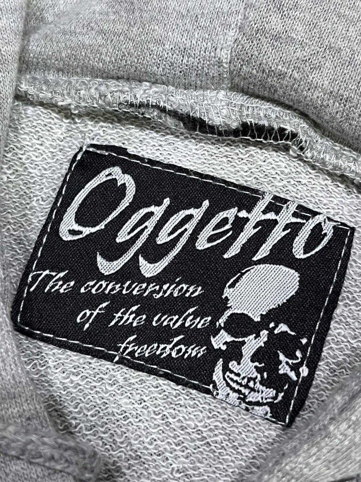 Japanese Brand OGGETTO Skeleton Skull Punk Mohawk Hair Hooded Kapital Style Size M / US 6-8 / IT 42-44 - 16 Thumbnail