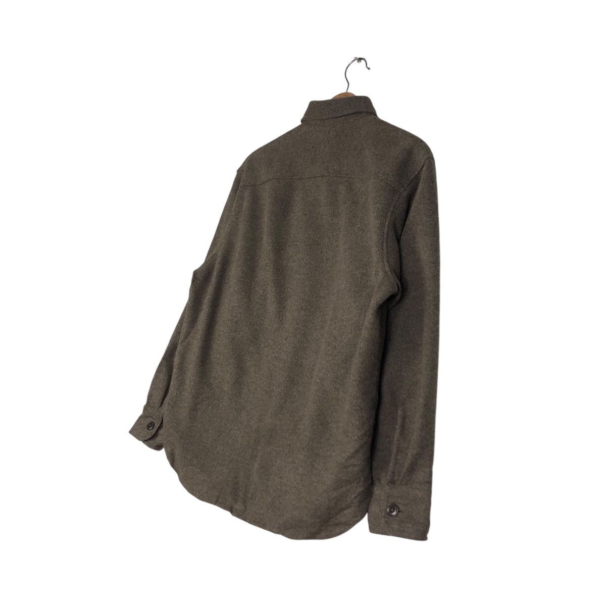 Uniqlo 📌Vintage Wool Shirt Jacket Button Uniqlo Size US S / EU 44-46 / 1 - 11 Thumbnail
