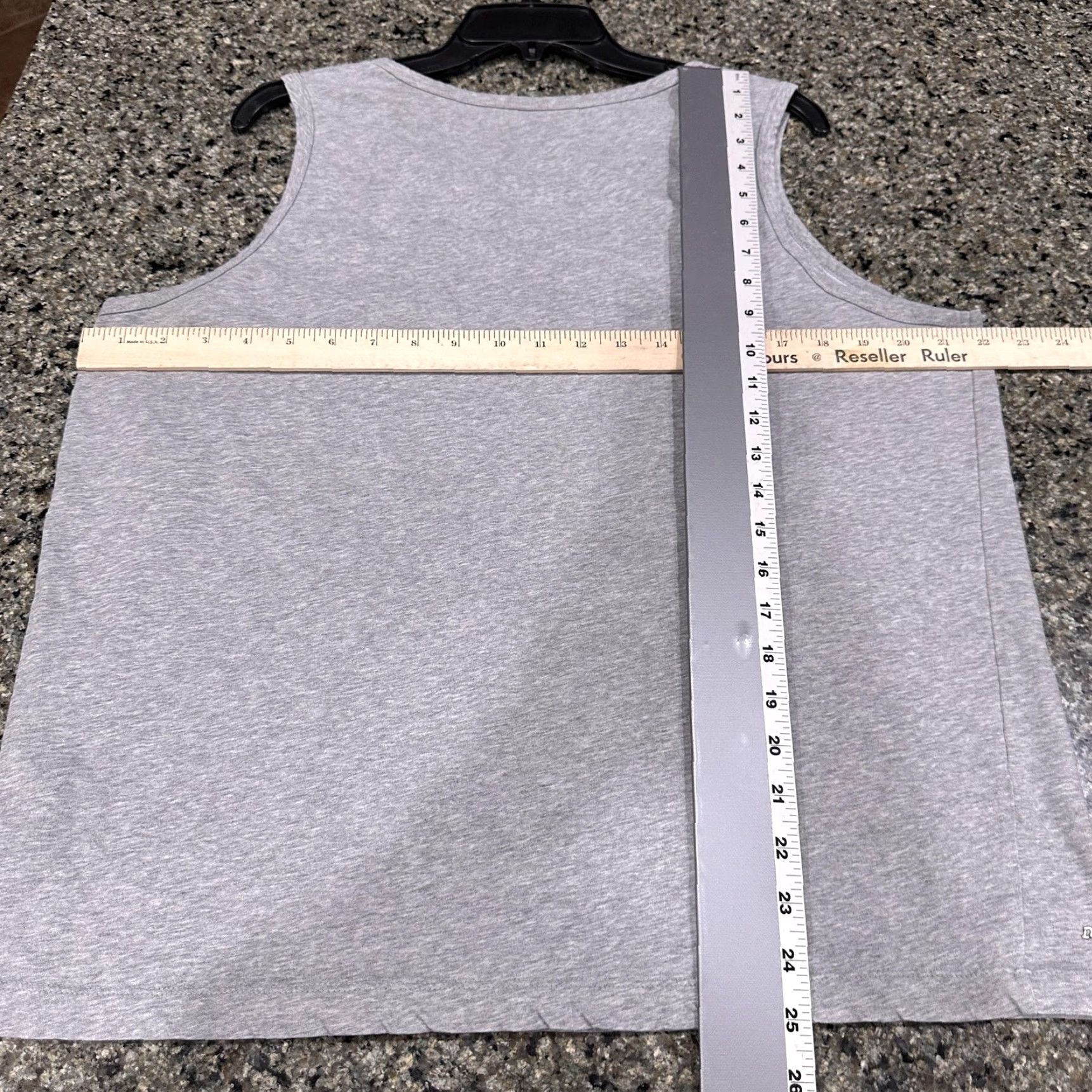 Nike Nike Dri-FIT Tank Top Shirt Women Size L Gray STAIN Oversize Tee Size L / US 10 / IT 46 - 5 Thumbnail