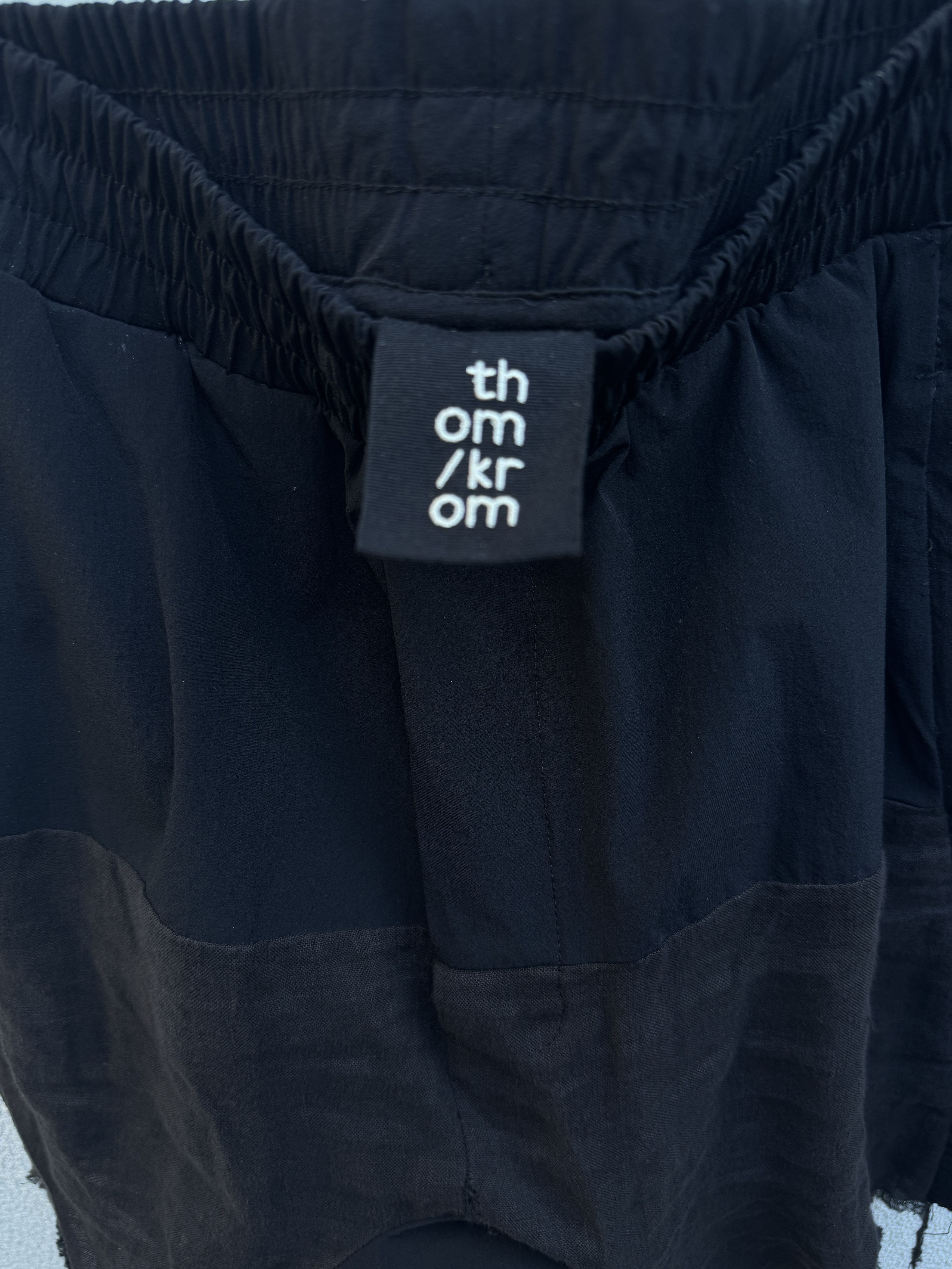 Thom Krom THOM KROM Shorts Drop Crotch Black M Size US 32 / EU 48 - 3 Thumbnail