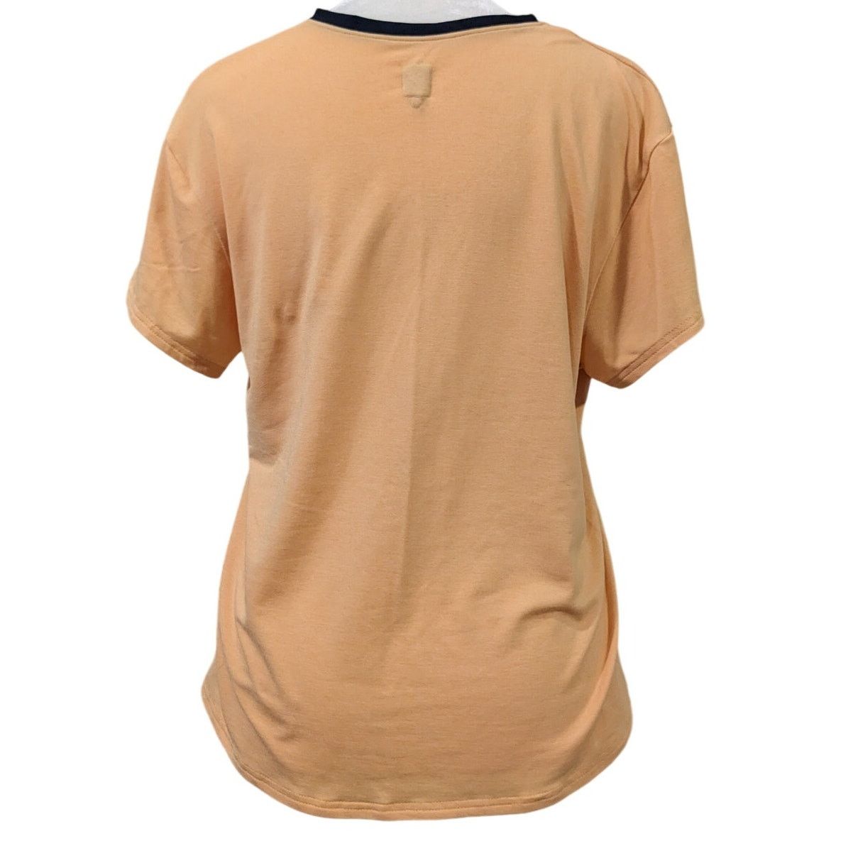 Other Title Nine Orange Insport Athletic V-Neck T-Shirt Large Size L / US 10 / IT 46 - 2 Thumbnail