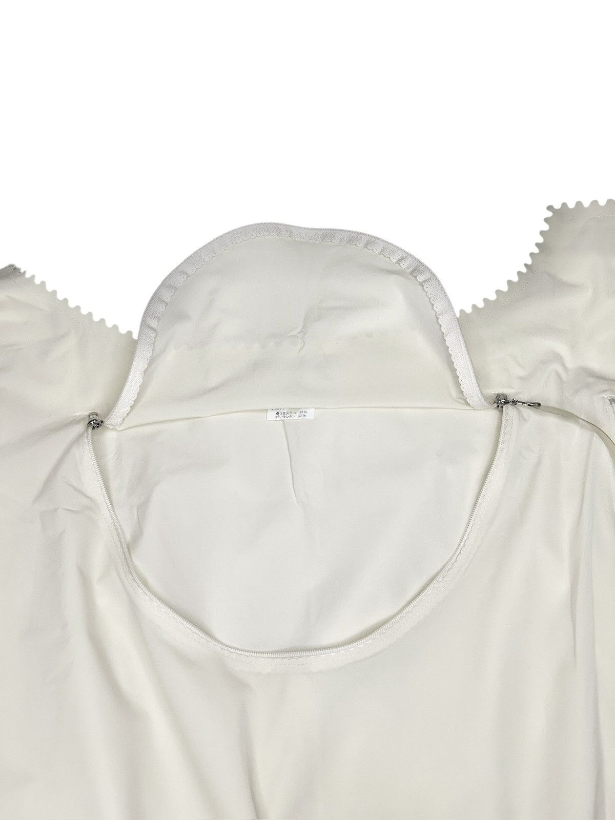 Issey Miyake S/S 00 Laser Cut Zip Top Size M / US 6-8 / IT 42-44 - 4 Thumbnail