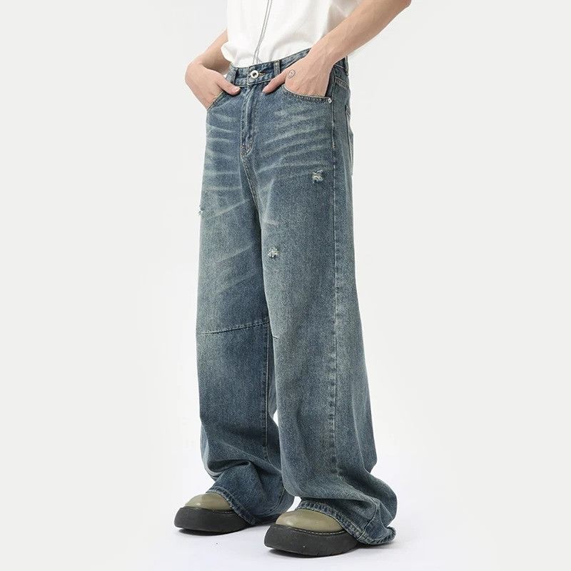 Jean Stonewave Wide Leg Denim Size US 33 - 4 Thumbnail