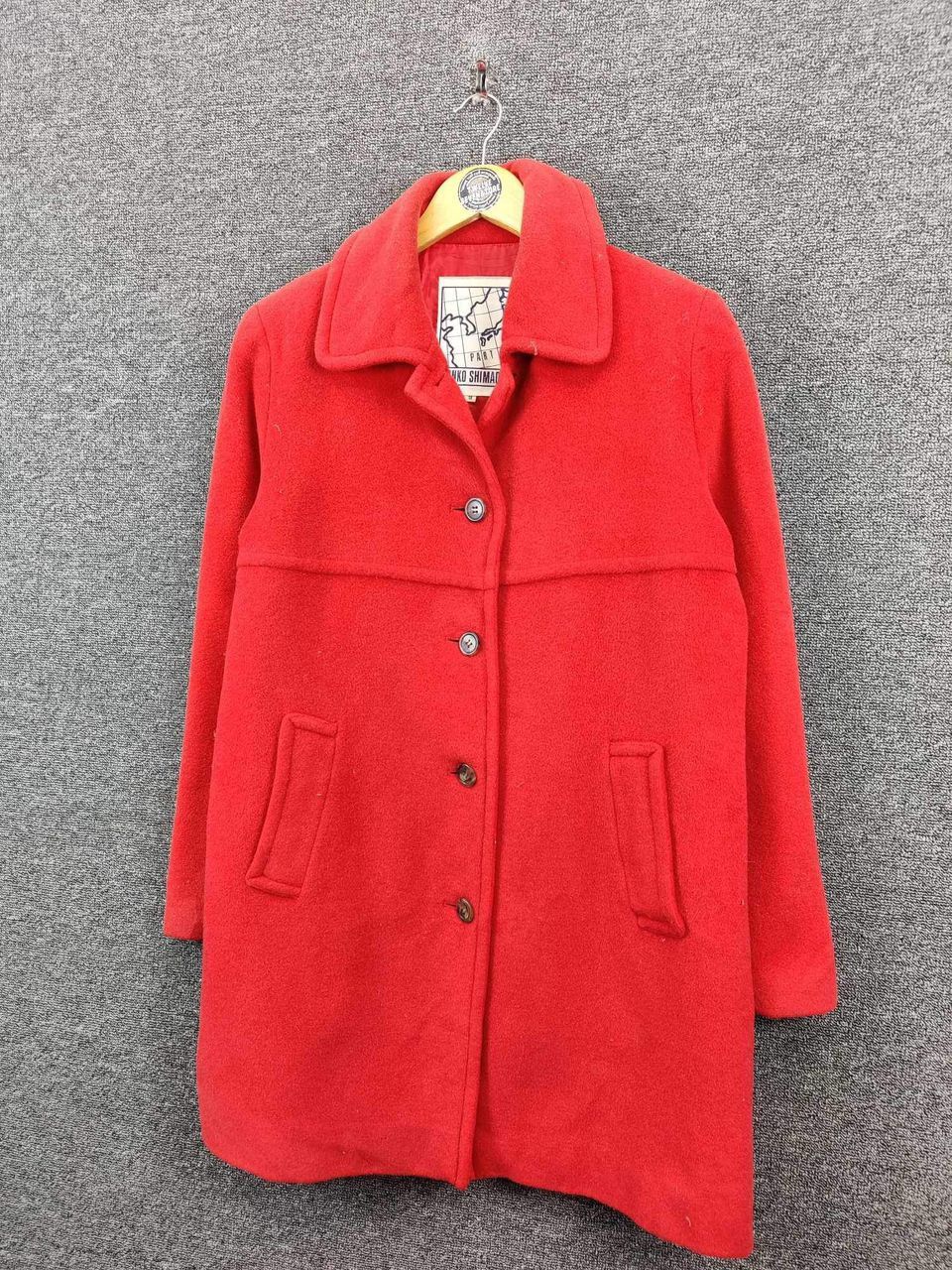 Junko Shimada Vintage Junko Shimada Soft Wool Single Breasted Long Coat Size US M / EU 48-50 / 2 - 2 Thumbnail