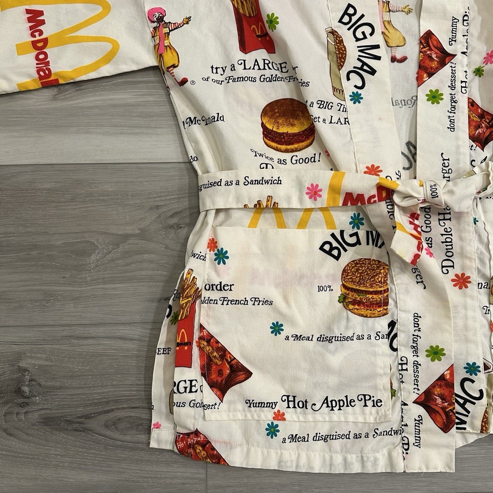 Vintage Vintage 60’s Ronald McDonald's AOP Worker’s Robe Size M Rare Size US M / EU 48-50 / 2 - 6 Thumbnail