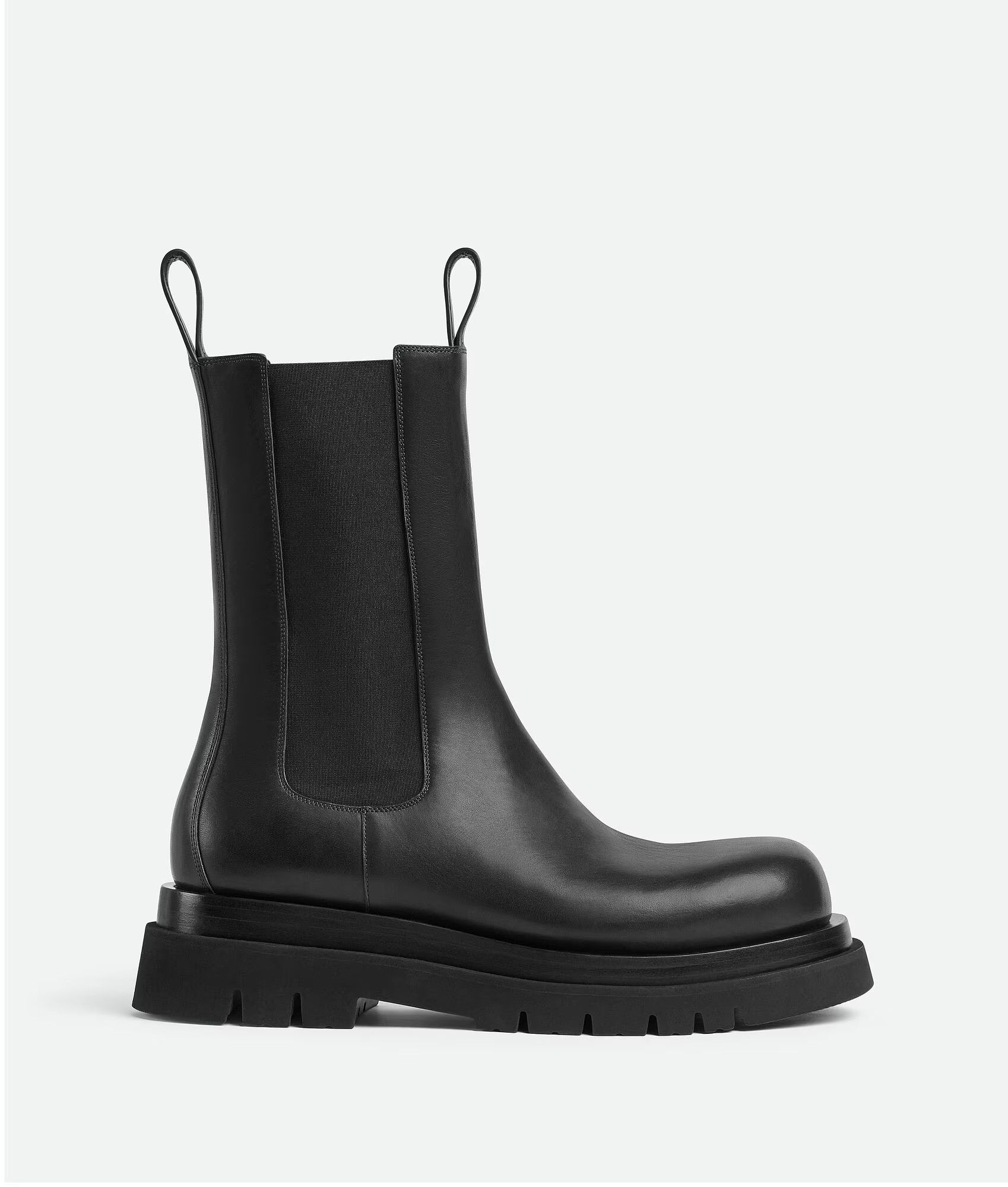 Bottega Veneta o1n1vont1124 Lug Chelsea Boots in Black Size US 9.5 / IT 39.5 - 1 Thumbnail
