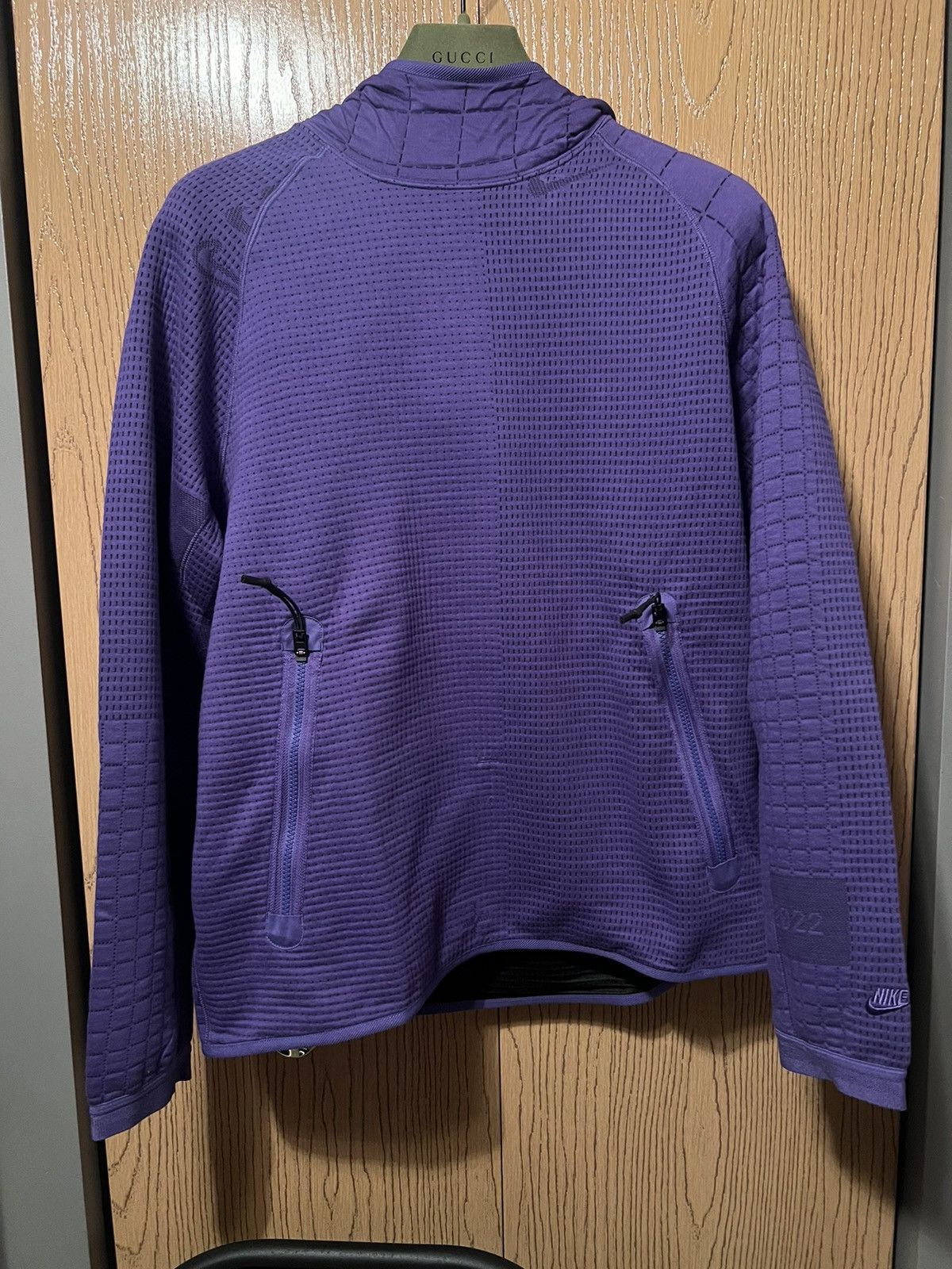 Nike Nike Purple Tech Pack Pull Over Sweater Sz Medium Size US M / EU 48-50 / 2 - 1 Thumbnail