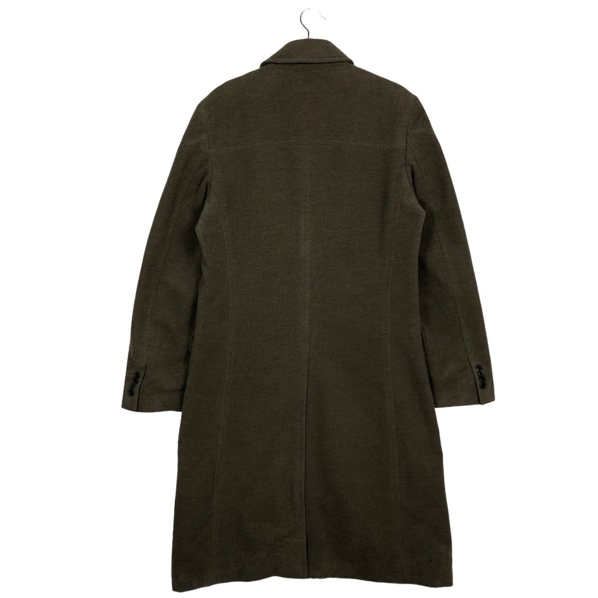Comme Ca Ism 🔥Rich Brown - Fly Coat Herringbone Wool Jacket Issey Miyake Size US M / EU 48-50 / 2 - 8 Thumbnail