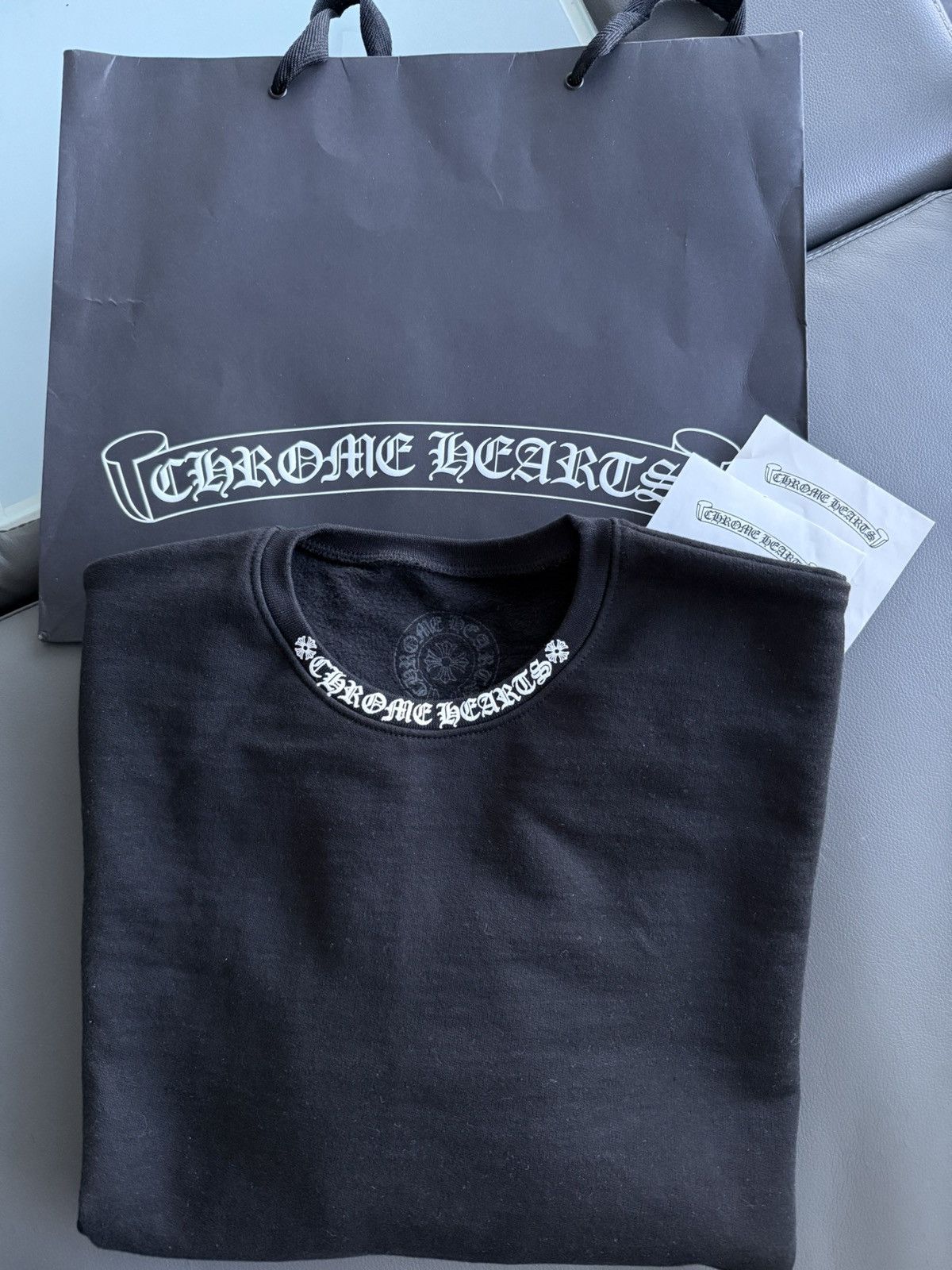 Limited Edition Chrome Hearts Logo Sweatshirt Brand New