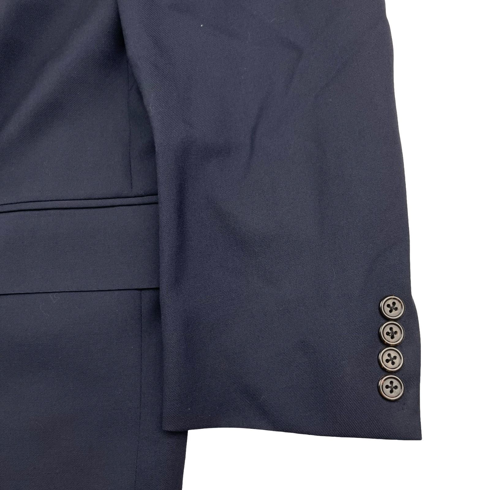 Polo Ralph Lauren Polo Ralph Lauren Men's 100% Wool 3-Button Blazer Navy Blue Size 44R - 4 Thumbnail