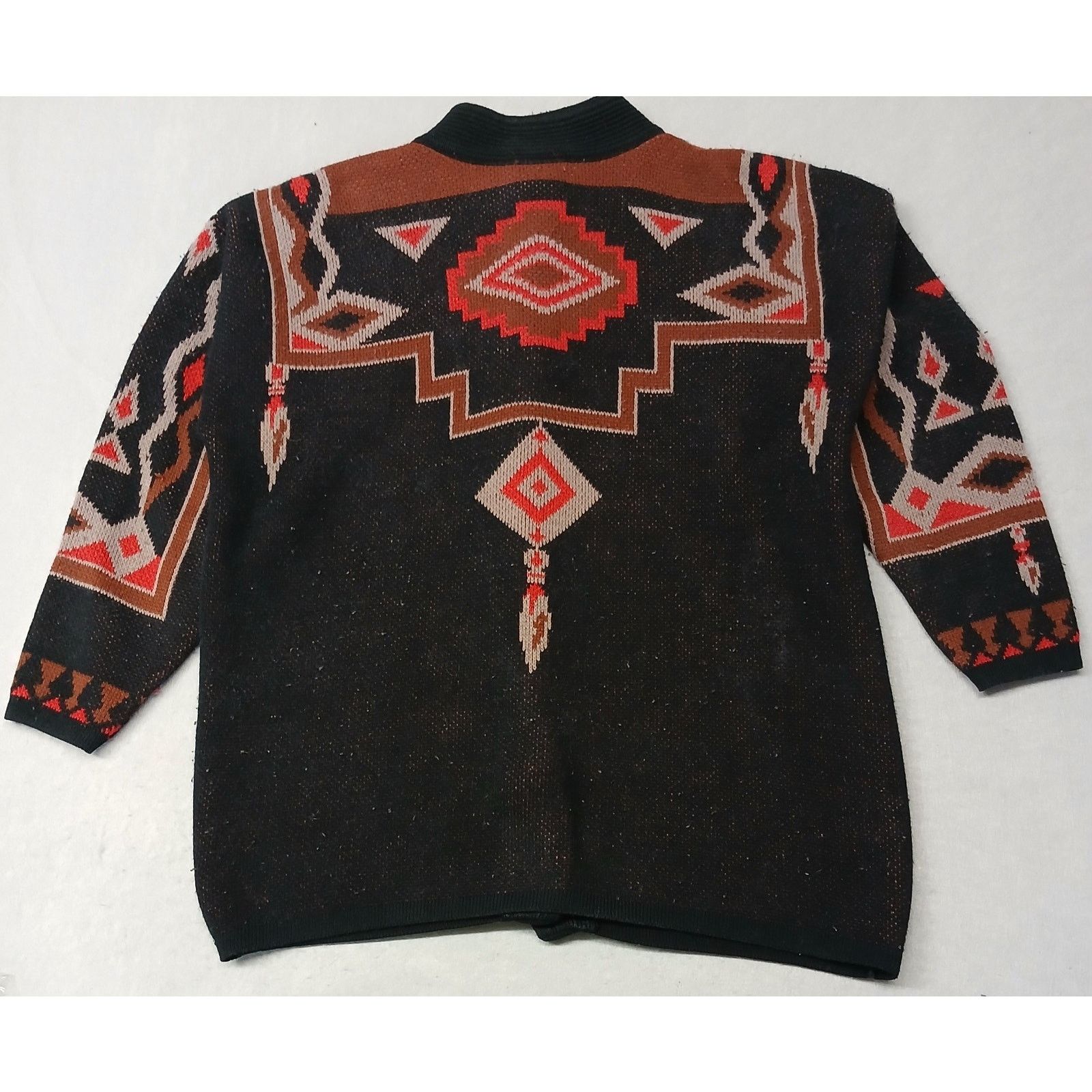 Other Southern Lady (No Size) Aztec Southwestern Button Cardigan Size L / US 10 / IT 46 - 4 Thumbnail