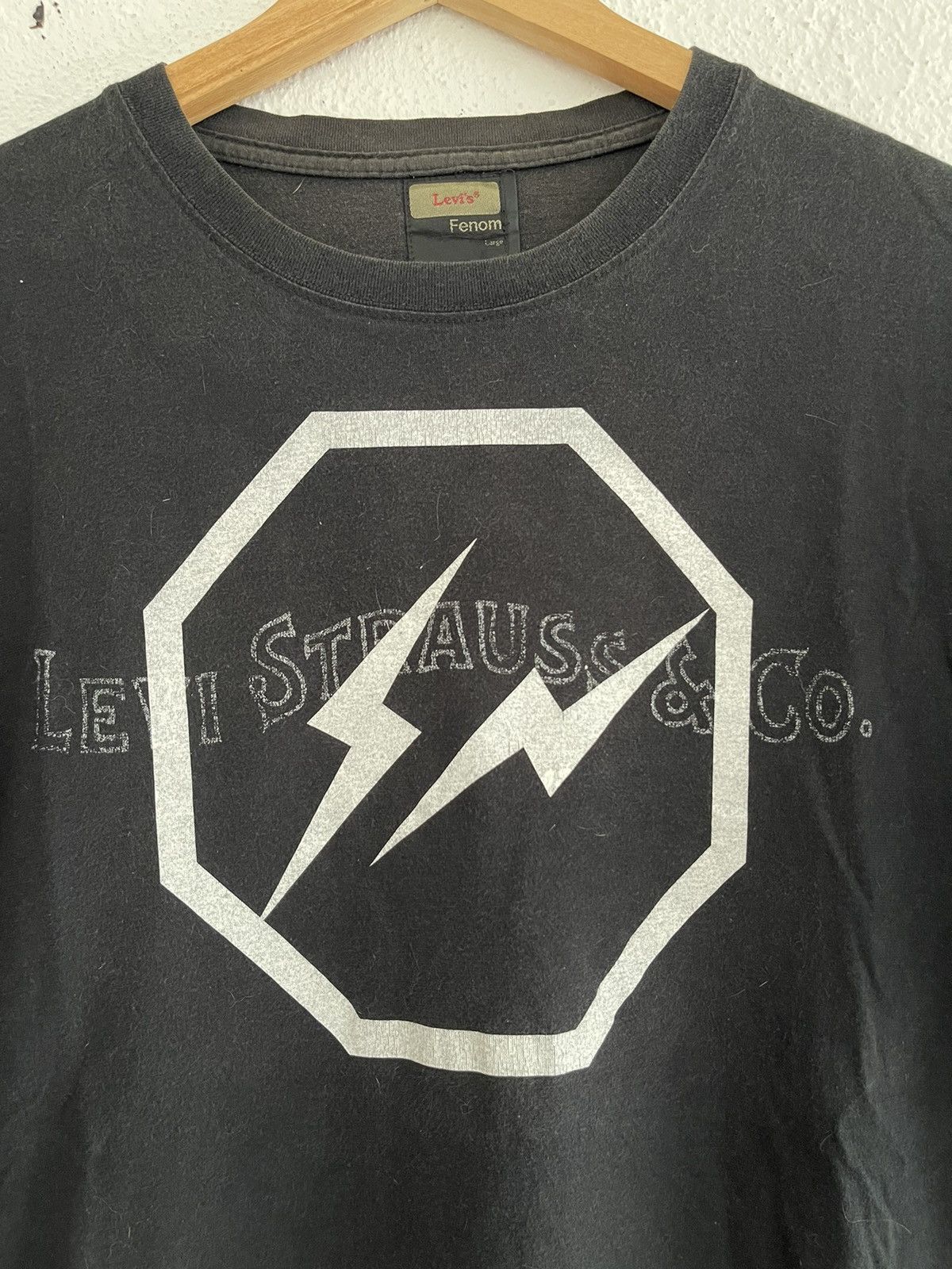 Fragment Design × Levi's Fragment x Levis Logo T Shirt Size US L / EU 52-54 / 3 - 3 Thumbnail