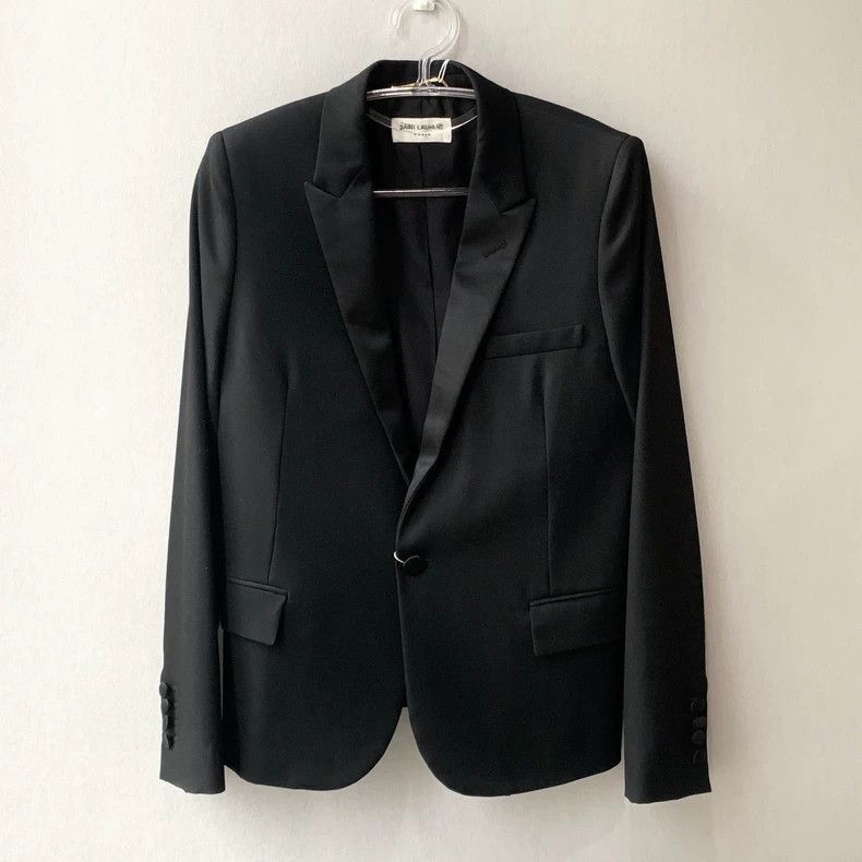 Saint Laurent Paris Saint Laurent Paris Saint Laurent Women's Blazer Suit Set- Size US M / EU 48-50 / 2 - 1 Thumbnail