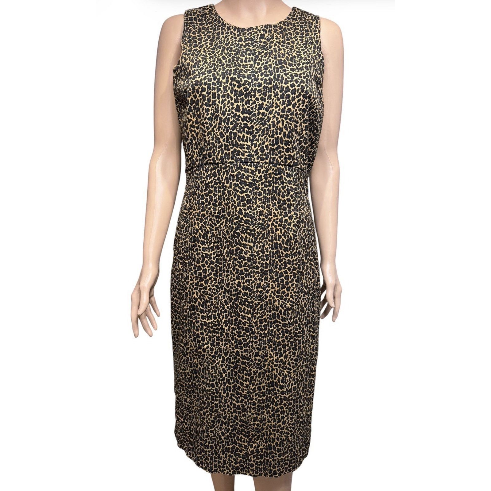 J.Crew J.Crew Leopard Print Sheath Dress – Size 6 Size M / US 6-8 / IT 42-44 - 5 Thumbnail