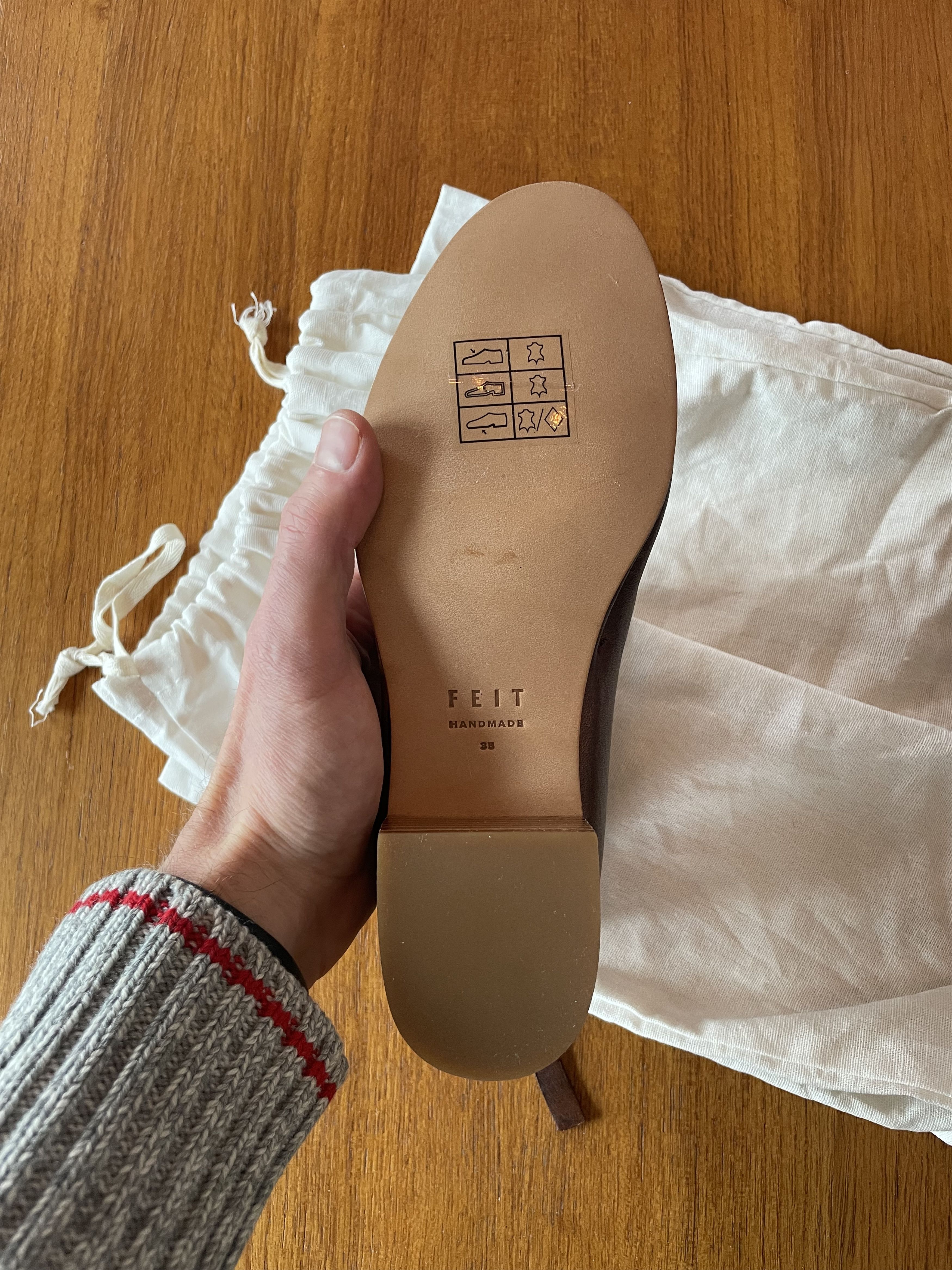 Feit Ceremonial mid-heel bootie Size US 5 / IT 35 - 4 Thumbnail