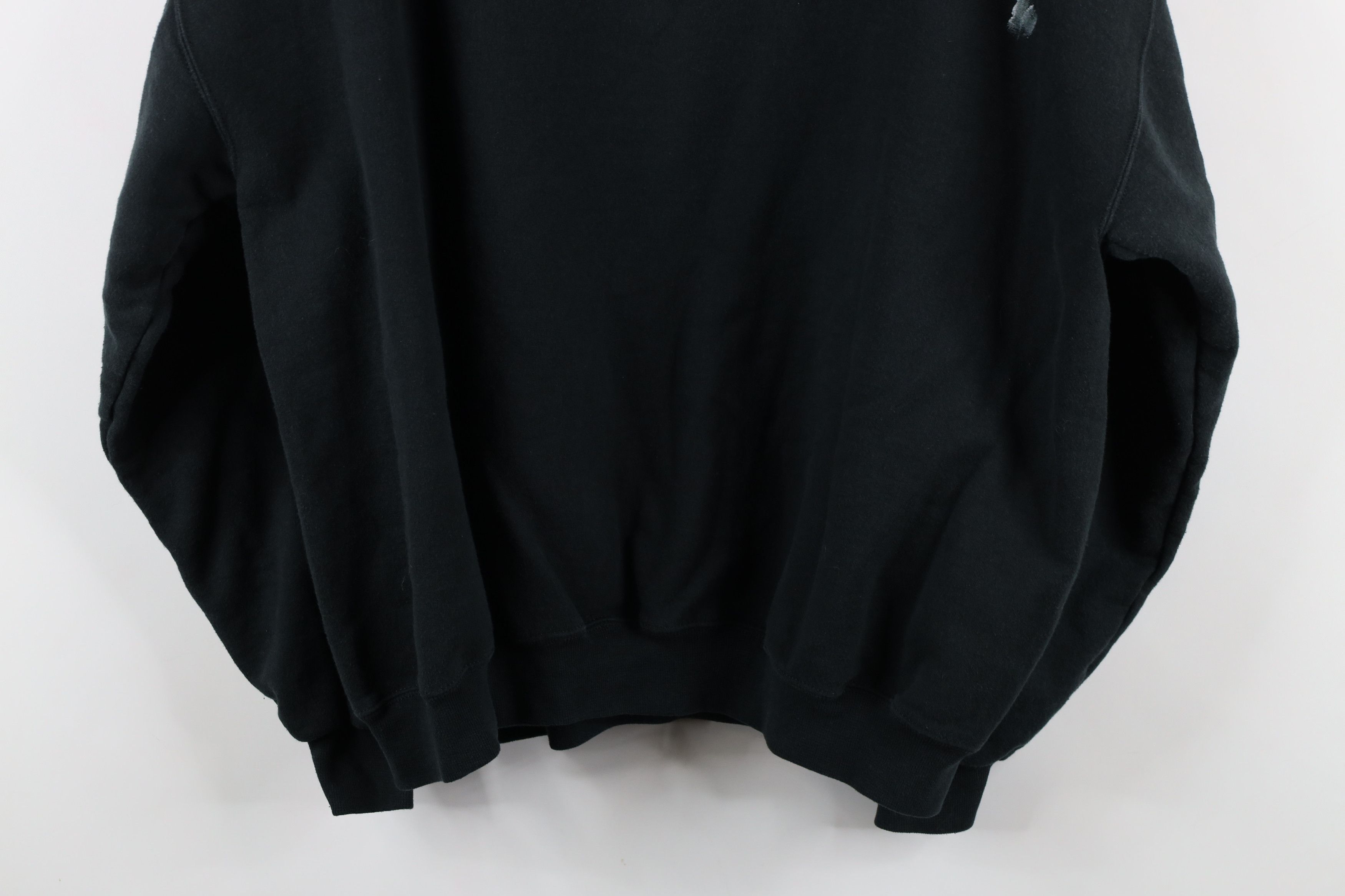 Vintage Vintage 90s Streetwear Painted Flower Crewneck Sweatshirt Size XL / US 12-14 / IT 48-50 - 9 Thumbnail