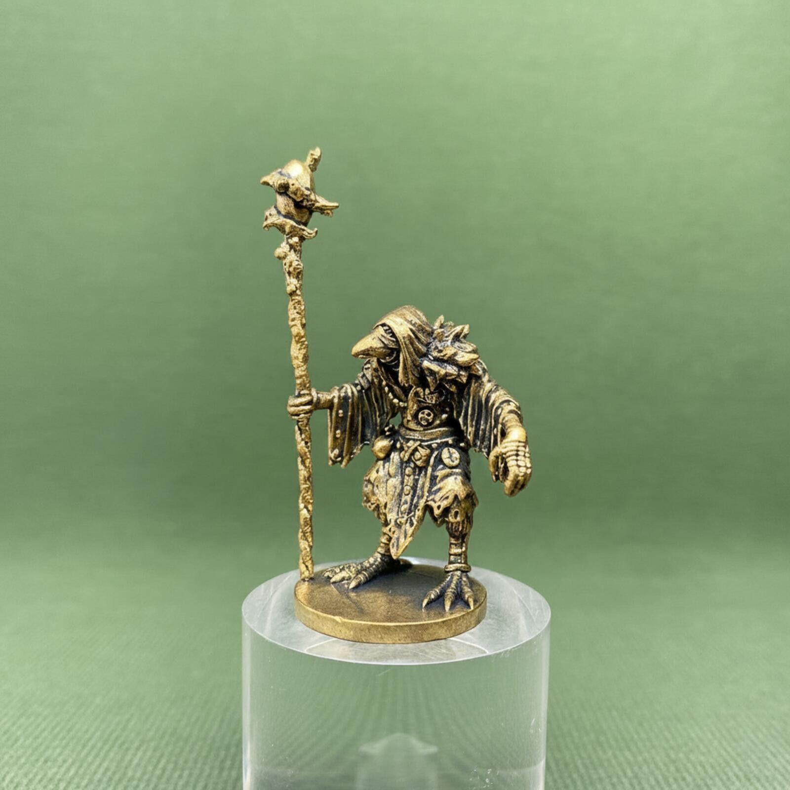 The Unbranded Brand Brass Birdman Wizard Crafts Decoration Desktop Ornaments Size ONE SIZE - 1 Thumbnail