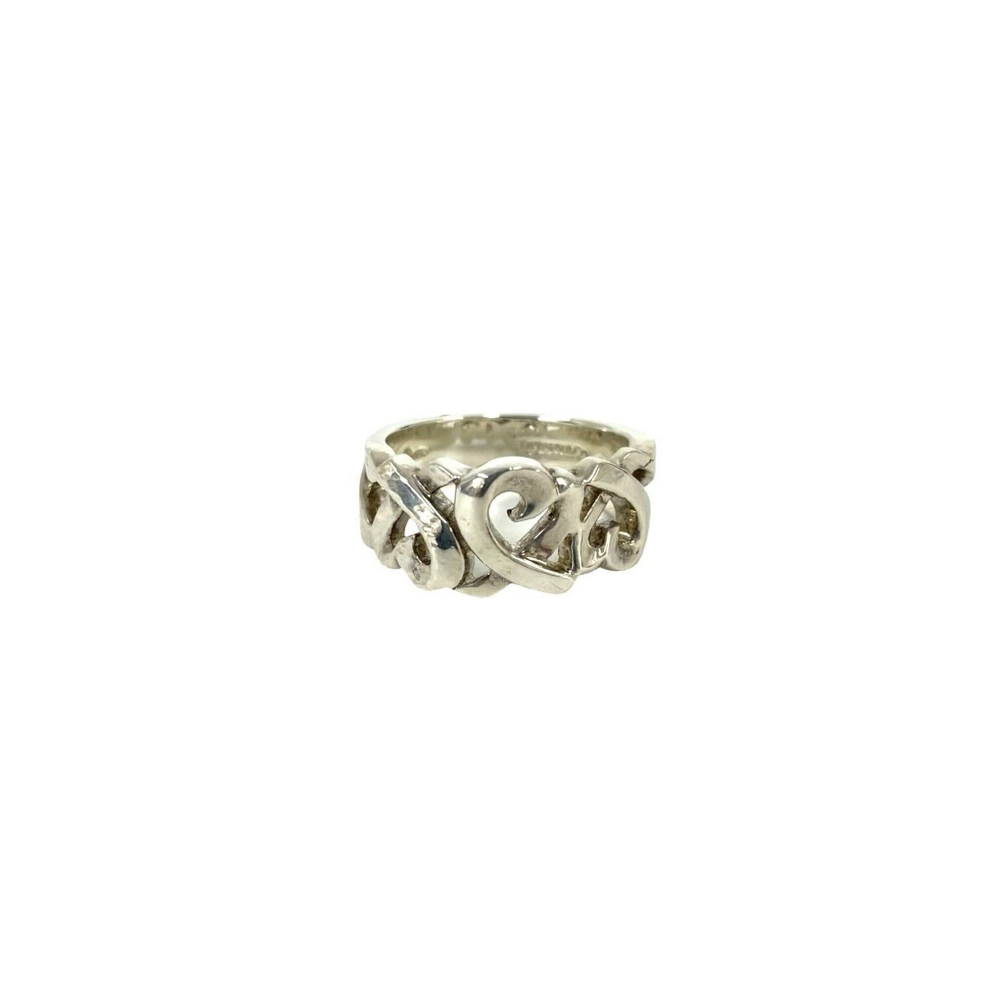 Tiffany & Co. TIFFANY&Co. Tiffany Loving Heart Ring, Sterling Silver 925, Women's Accessory, 92097 Size ONE SIZE - 1 Thumbnail