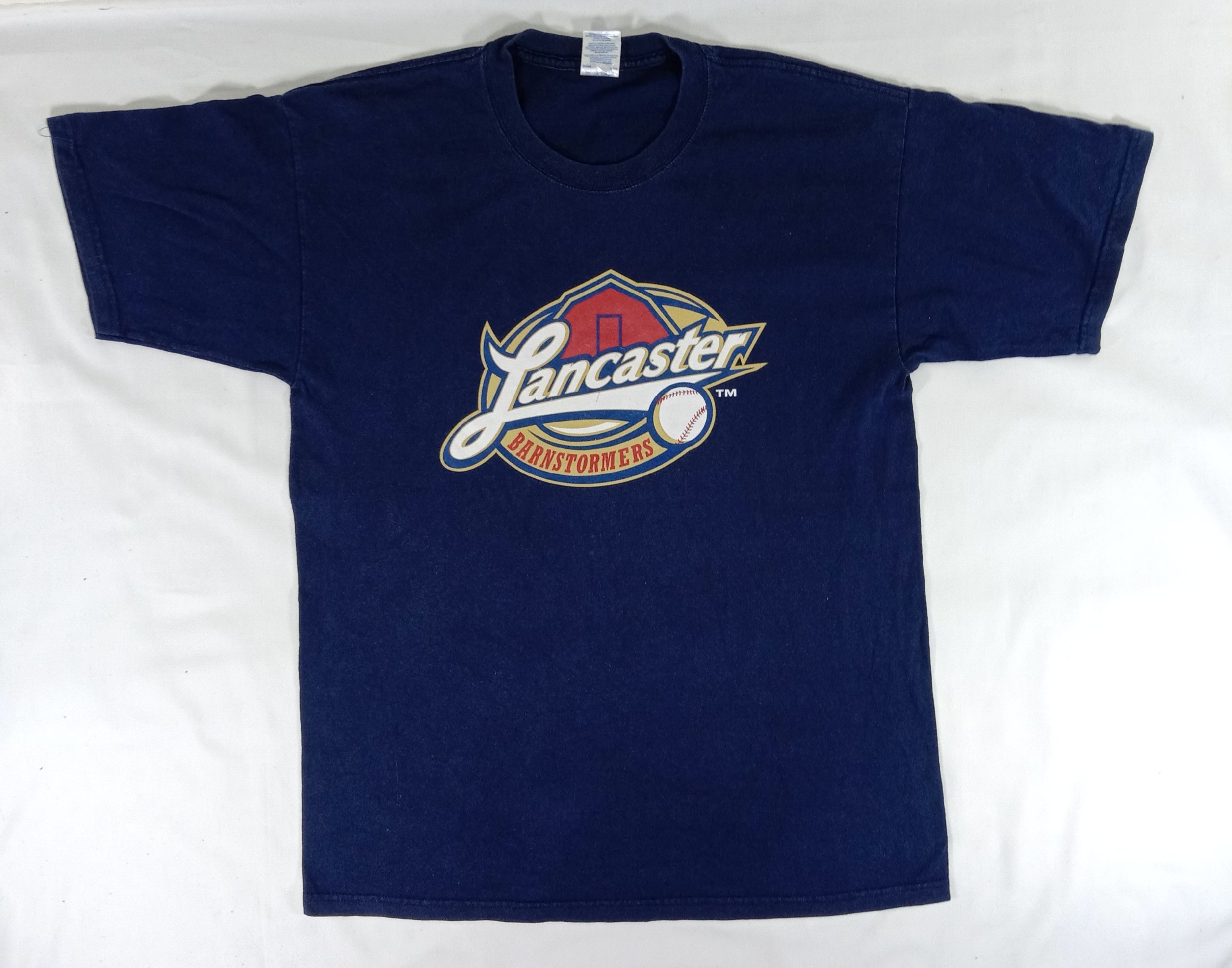 MLB Vintage Lancaster Barnstormers MLB T Shirt Size US L / EU 52-54 / 3 - 1 Thumbnail