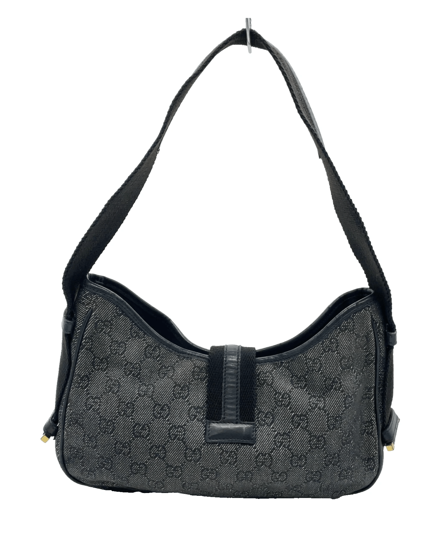 Gucci Gucci Jackie vintage GG denim canvas shoulder bag Size ONE SIZE - 6 Thumbnail
