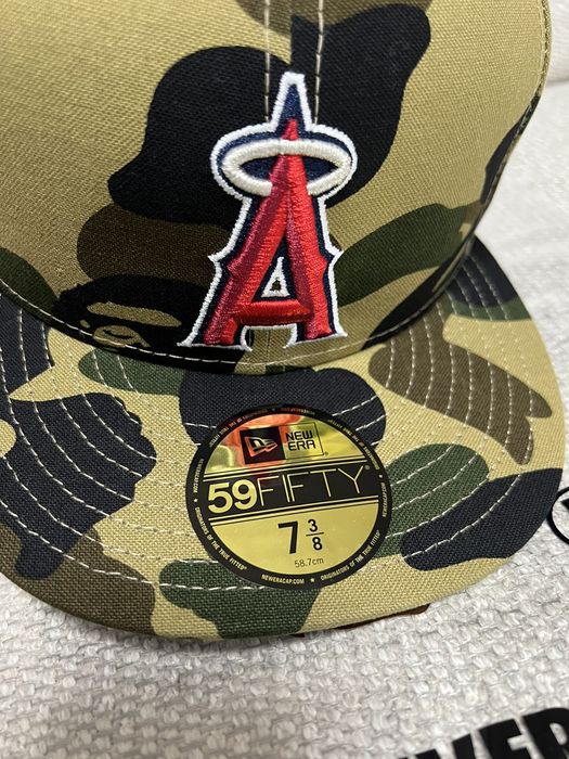 Bape BAPE X MLB X NEW ERA Japan exclusive Angels CAP