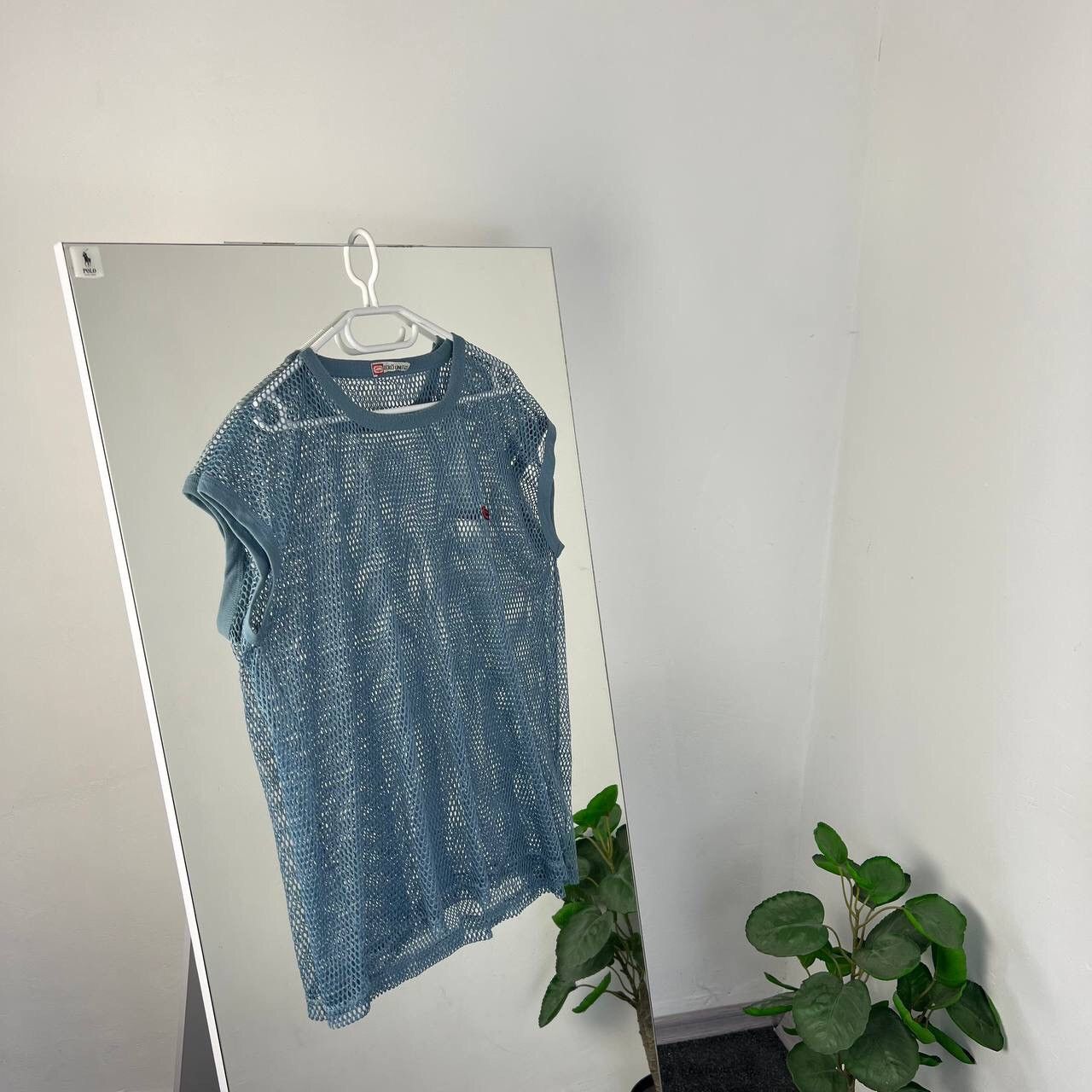 Ecko Unltd. Vintage Ecko Unltd Mesh Tank Ton Baggy Tee Size US XL / EU 56 / 4 - 1 Thumbnail