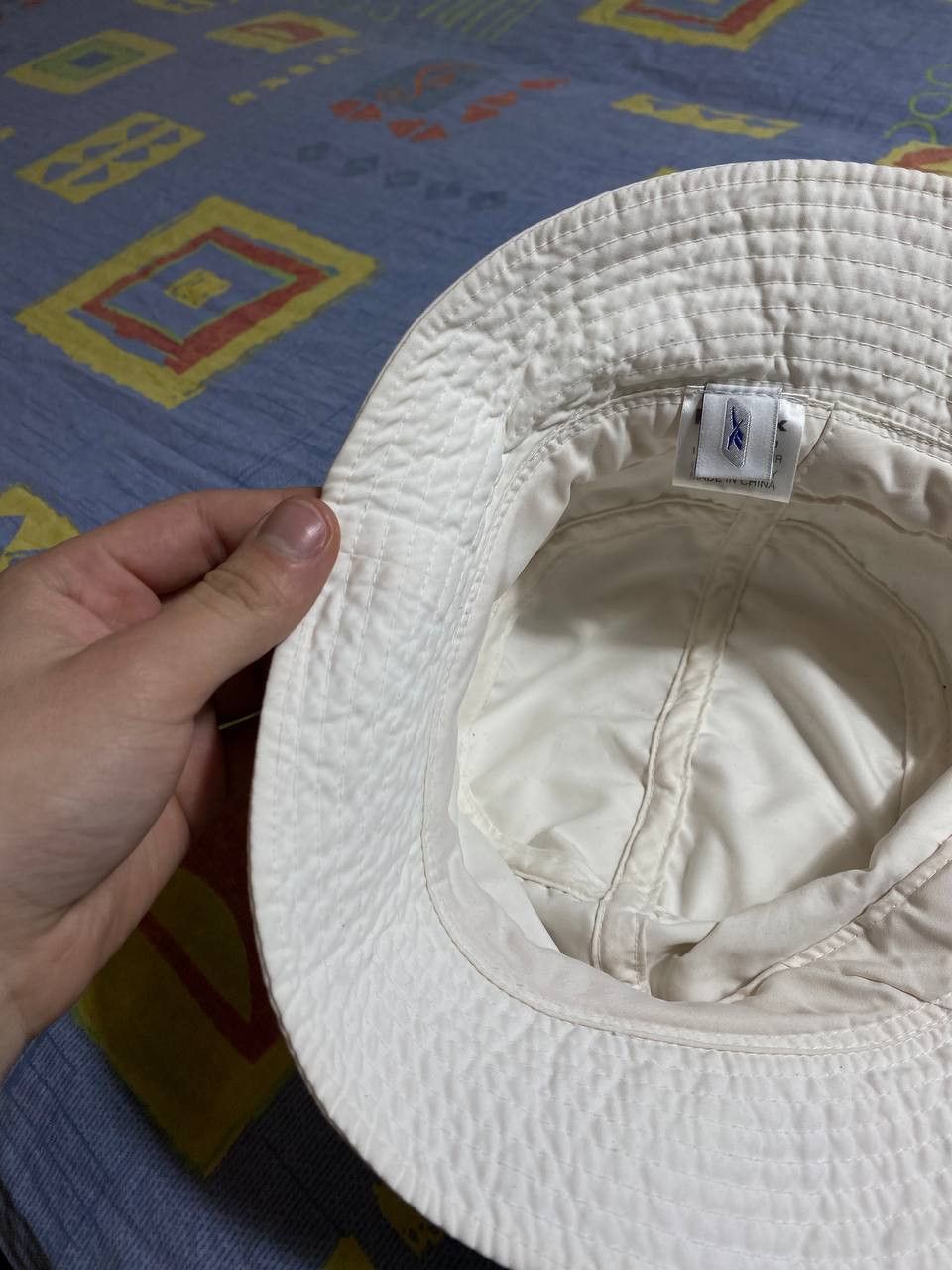 Reebok Vintage 90’s Reebok logo Cap Panama Size ONE SIZE - 8 Thumbnail