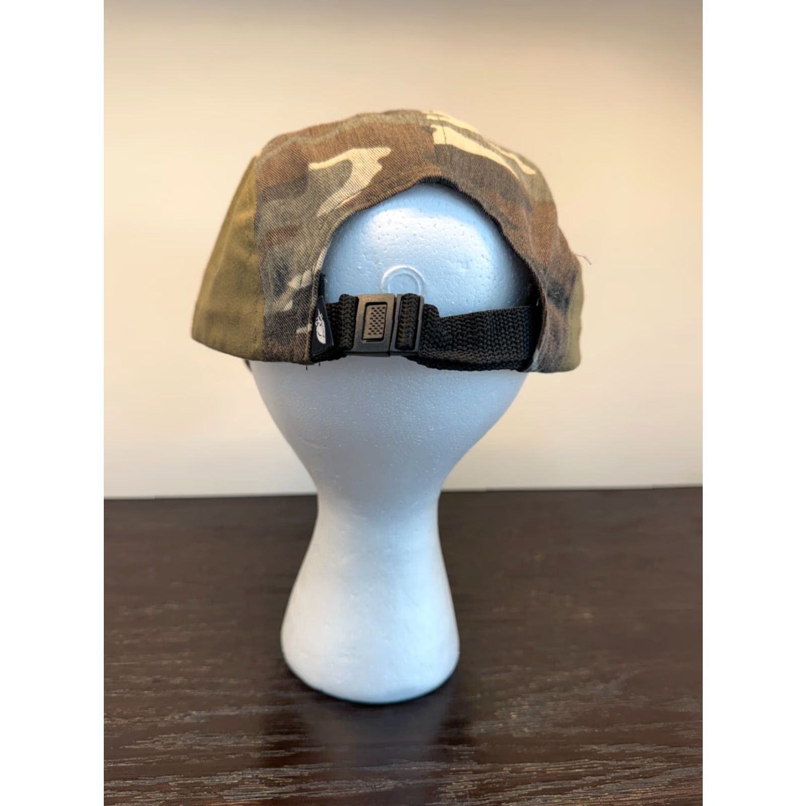 Vintage Fat Head's Brewery Hat Cap Mens Green Camo 5 Panel Adjustable Strapback OSFM 1 Size Size ONE SIZE - 4 Thumbnail