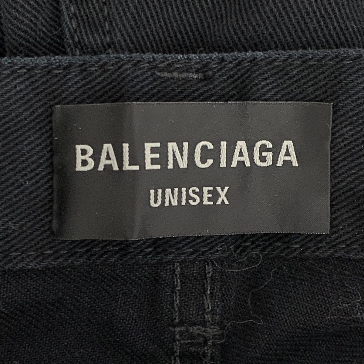 Balenciaga Balenciaga 23 Style Black Cotton Denim Pants K26WX Size 30" / US 8 / IT 44 - 6 Thumbnail